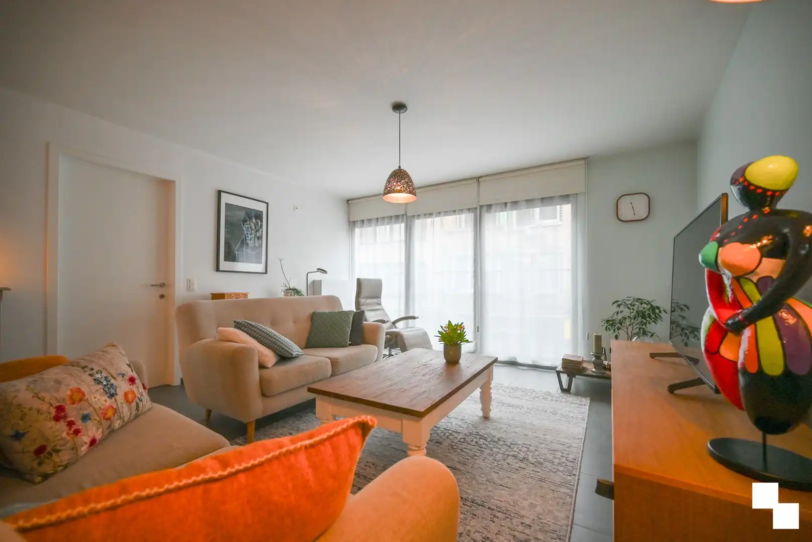 Lichtrijk tweeslaapkamer appartement te hartje Izegem foto 10