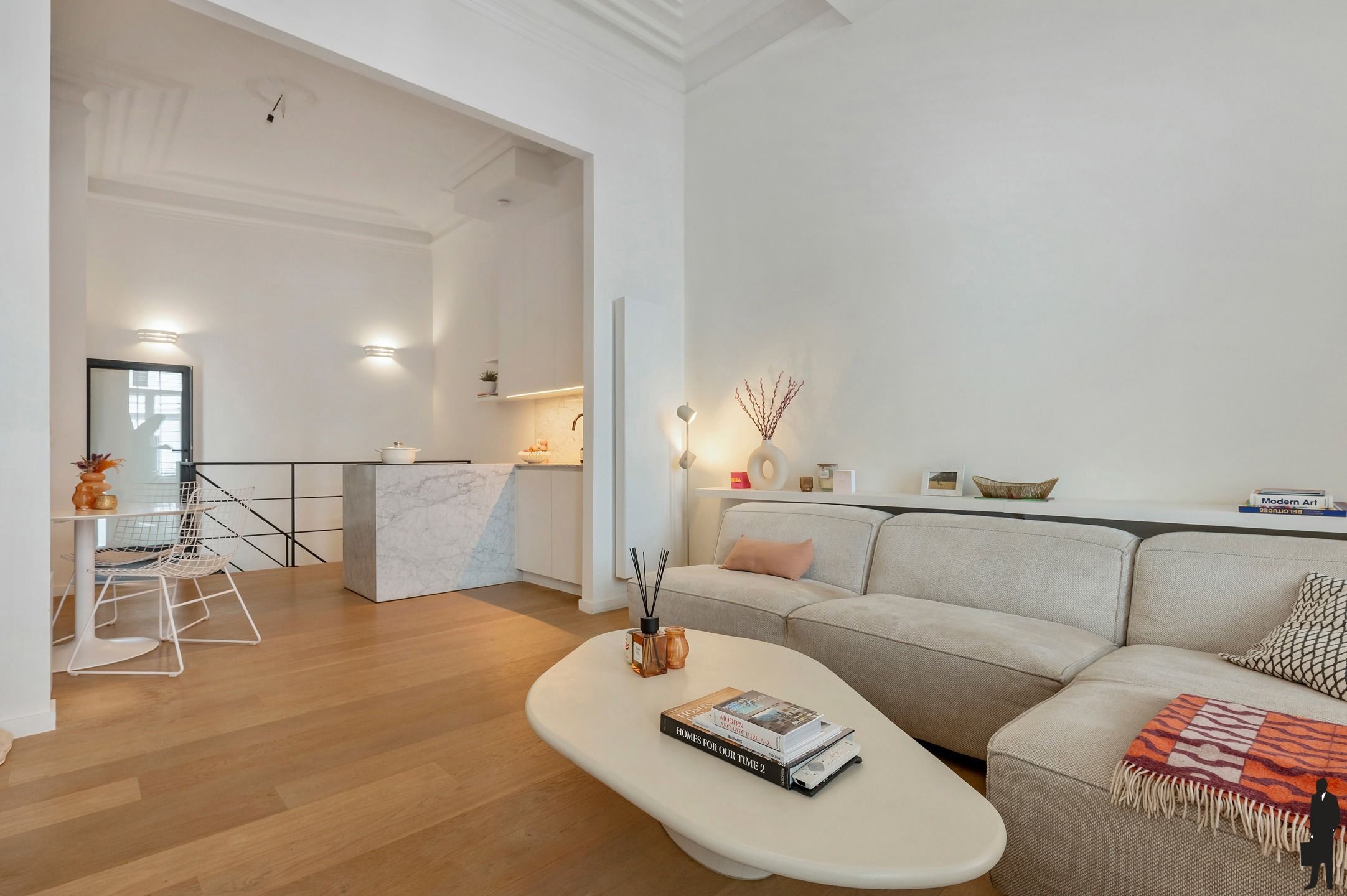 High-end duplex met terras in Oud-Berchem foto 2