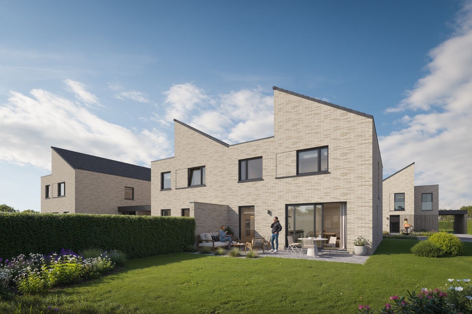 Energiezuinige open bebouwing met ruime tuin foto 3