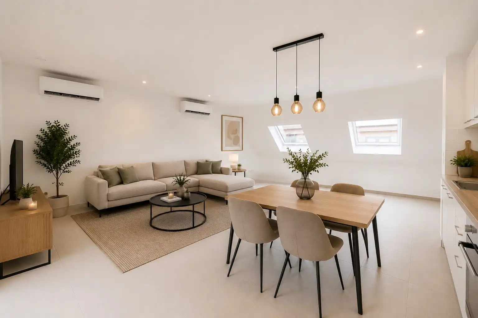 Zeer ruim twee slaapkamer appartement met een label A foto 13