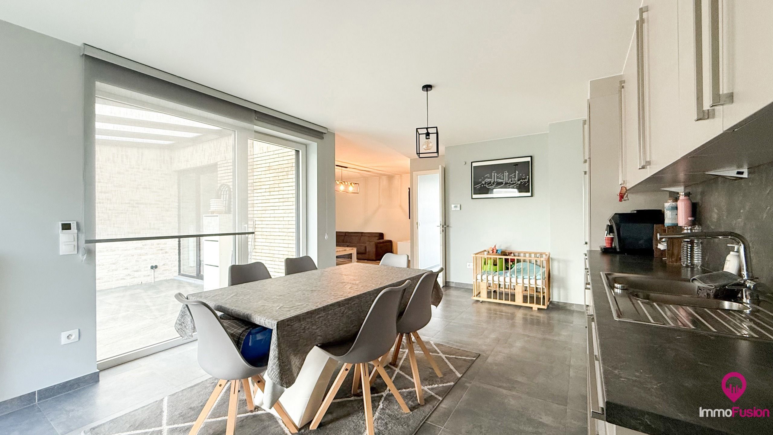 Recente halfopen woning met 2slpk en mooi tuin in Boekt! foto 10