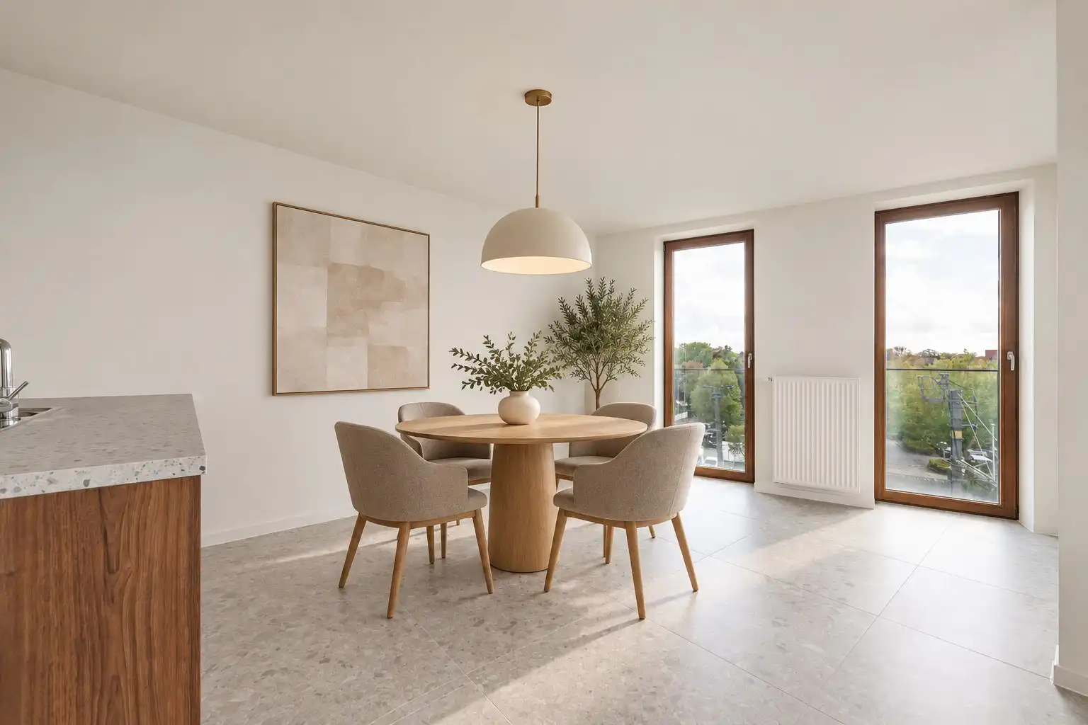 KOOP uw appartement aan 6% BTW! Prachtig 3 slaapkamer appartement in Residentie DAC'ART Izegem. foto 2