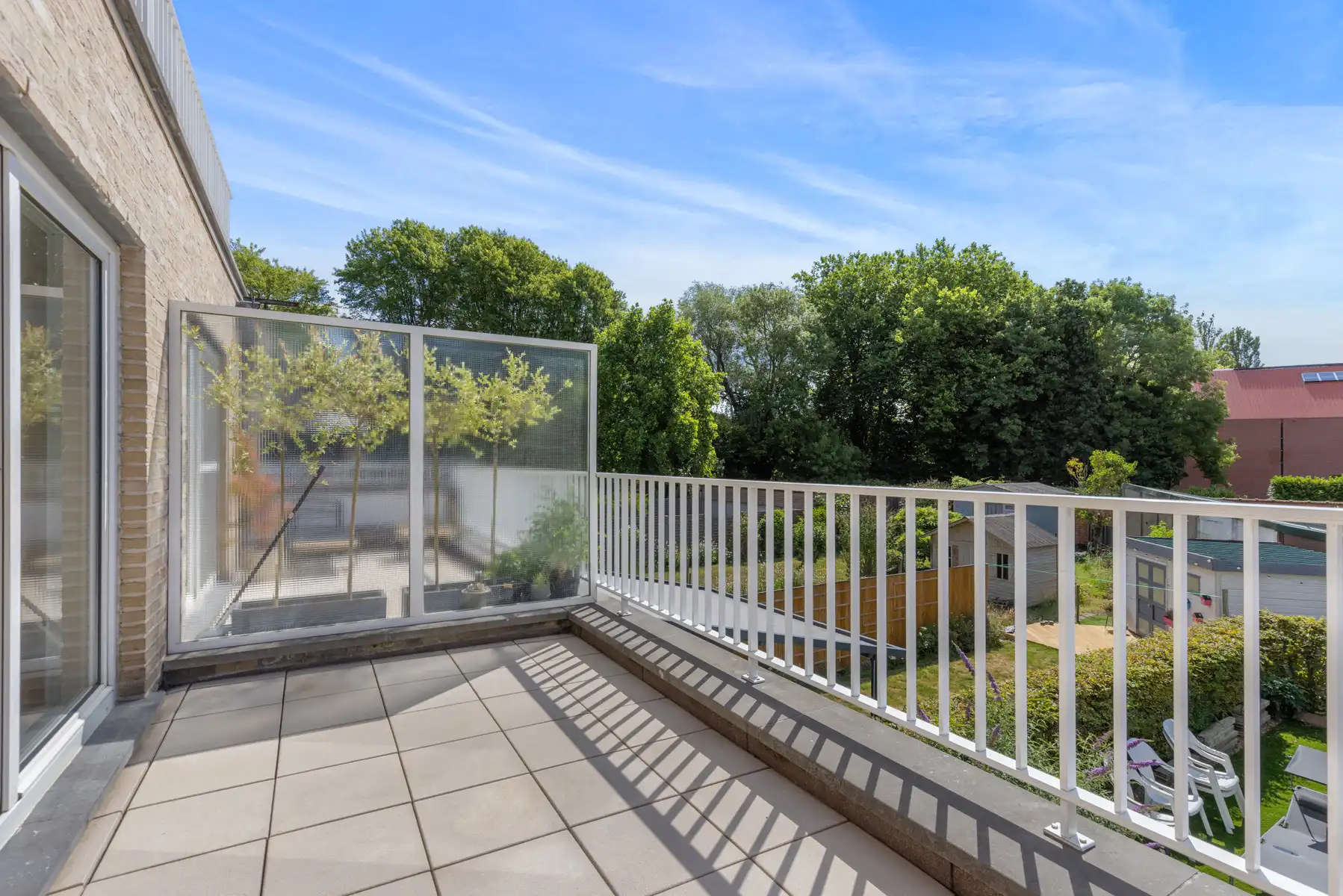 gemeubeld 1-slpk appartement met zonnig terras nabij UZ Gent foto 11