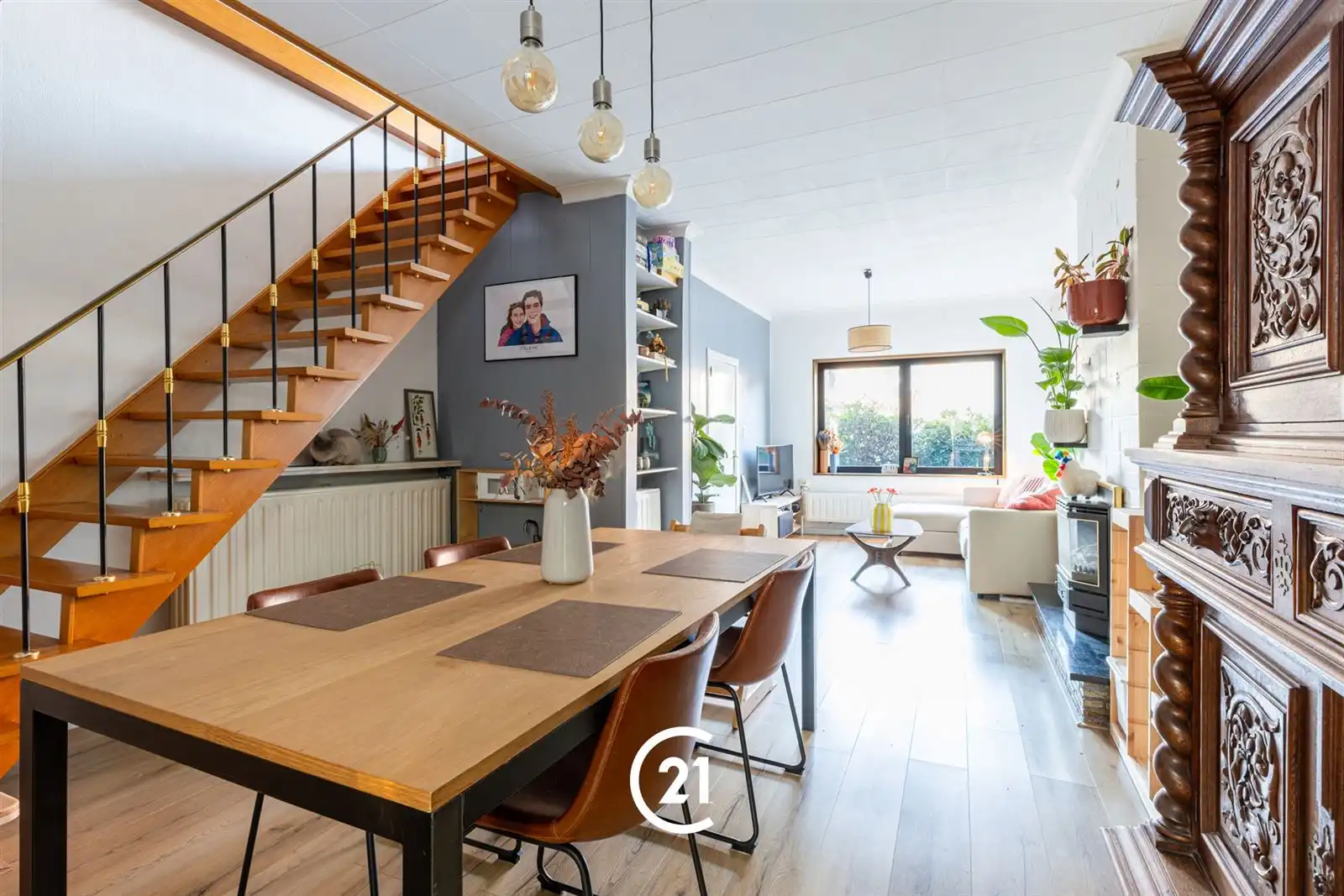 Toffe woning met 3 slaapkamers, garage en tuin in Wondelgem foto 3