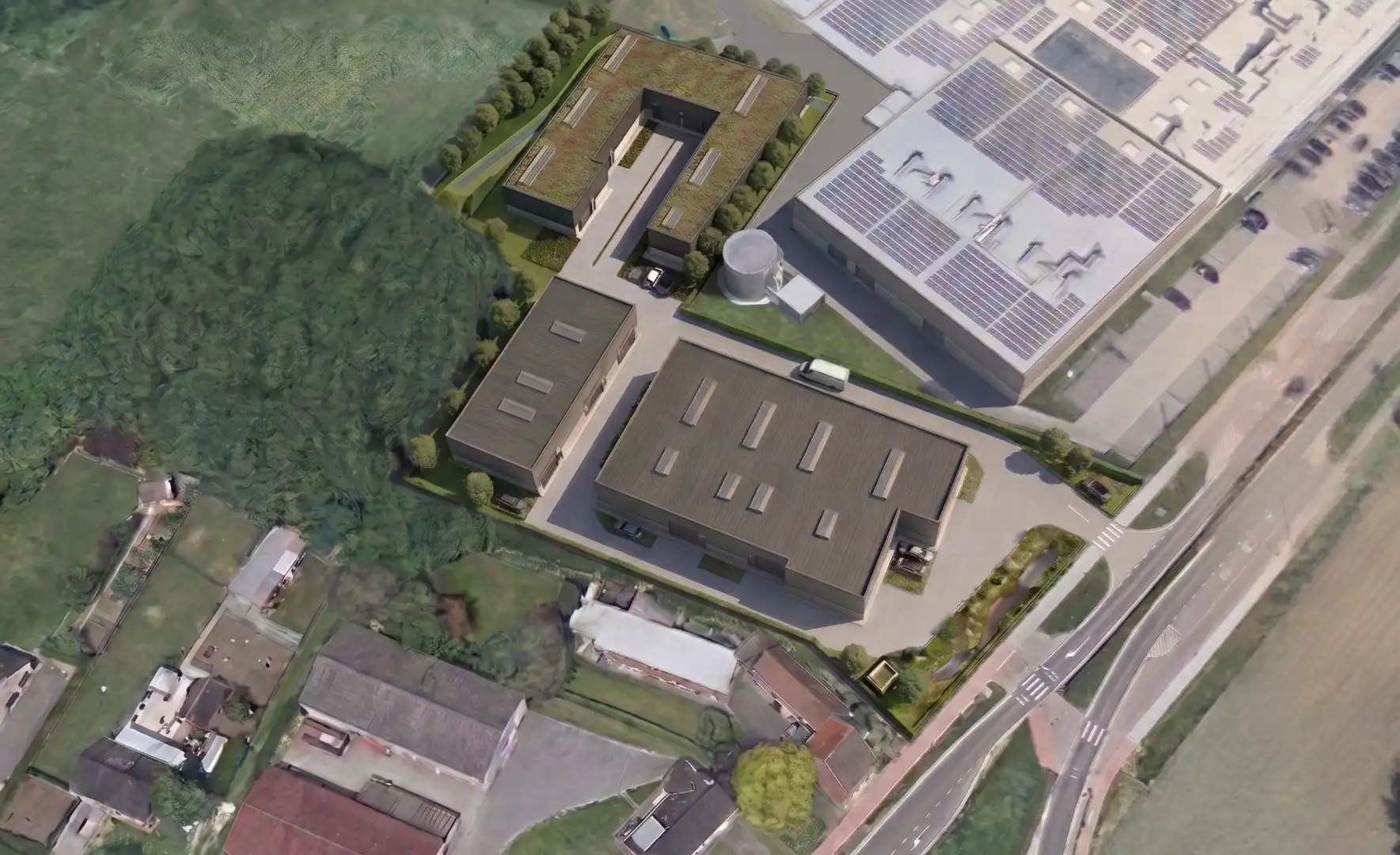 Nieuw te bouwen magazijn te koop in Zandhoven Business Center foto 2