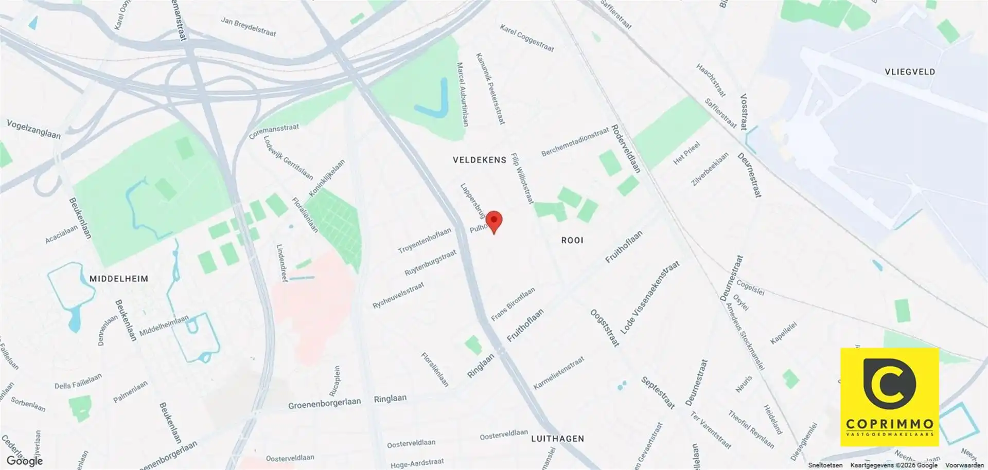 Uniek 1 slpk app met adembenemend dakterras! foto 11