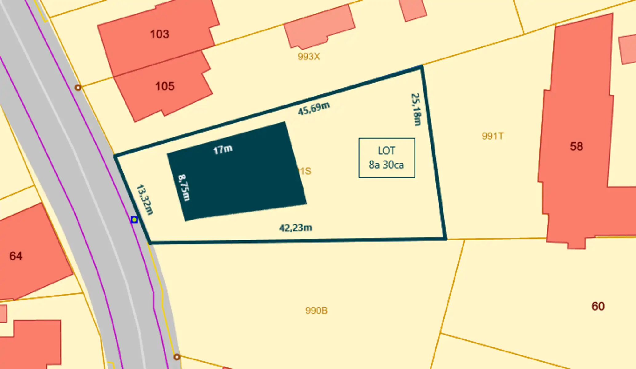 Bouwgrond voor open bebouwing (830m²) in rustige omgeving te Eigenbilzen! foto 2