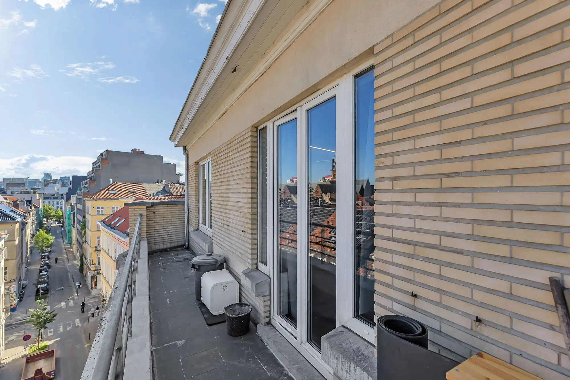 Penthouse te koop met één slaapkamer te Brussel foto 14