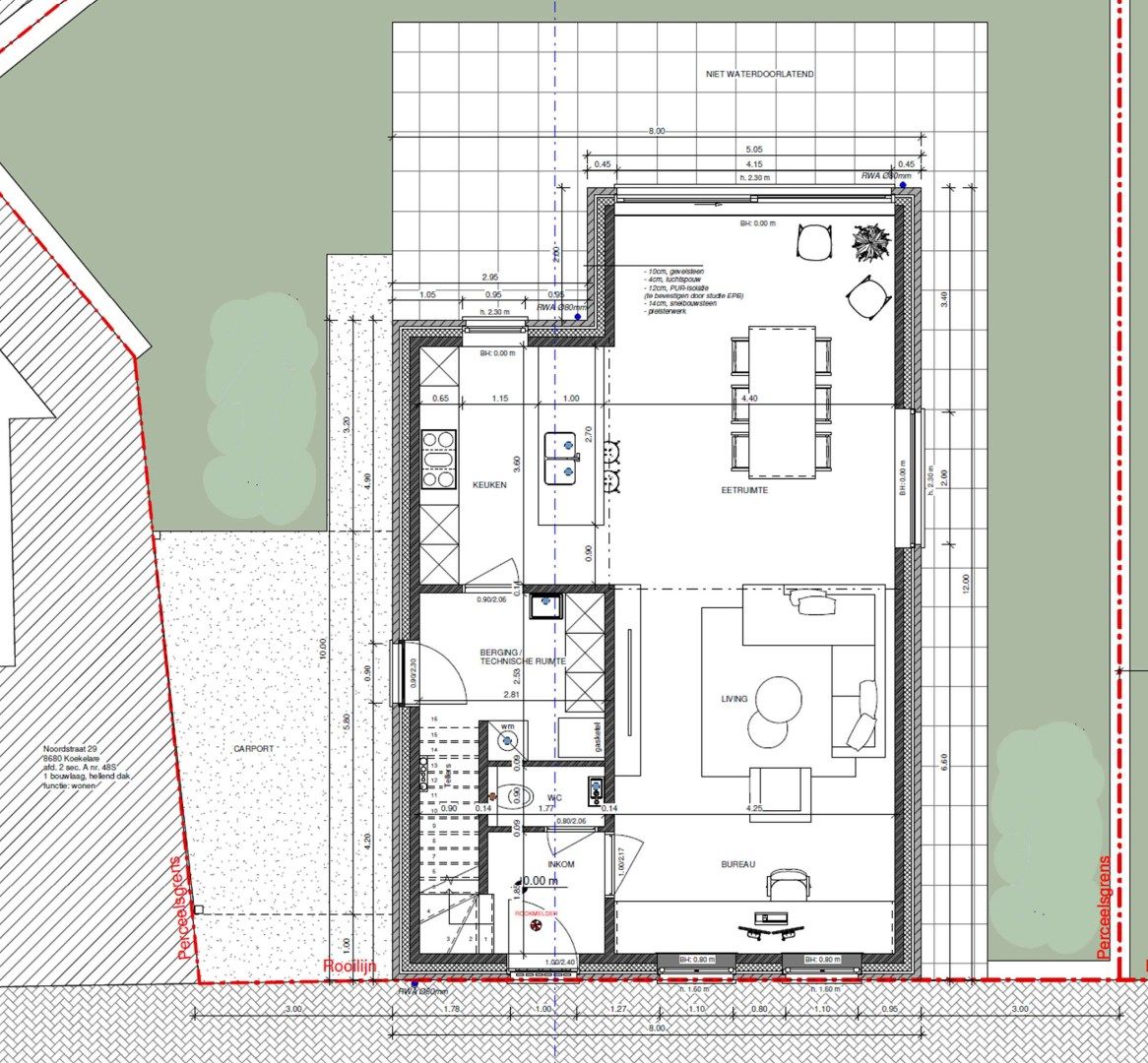 Alleenstaande nieuwbouwwoning met 4 slaapkamers en tuin te Koekelare  foto 8