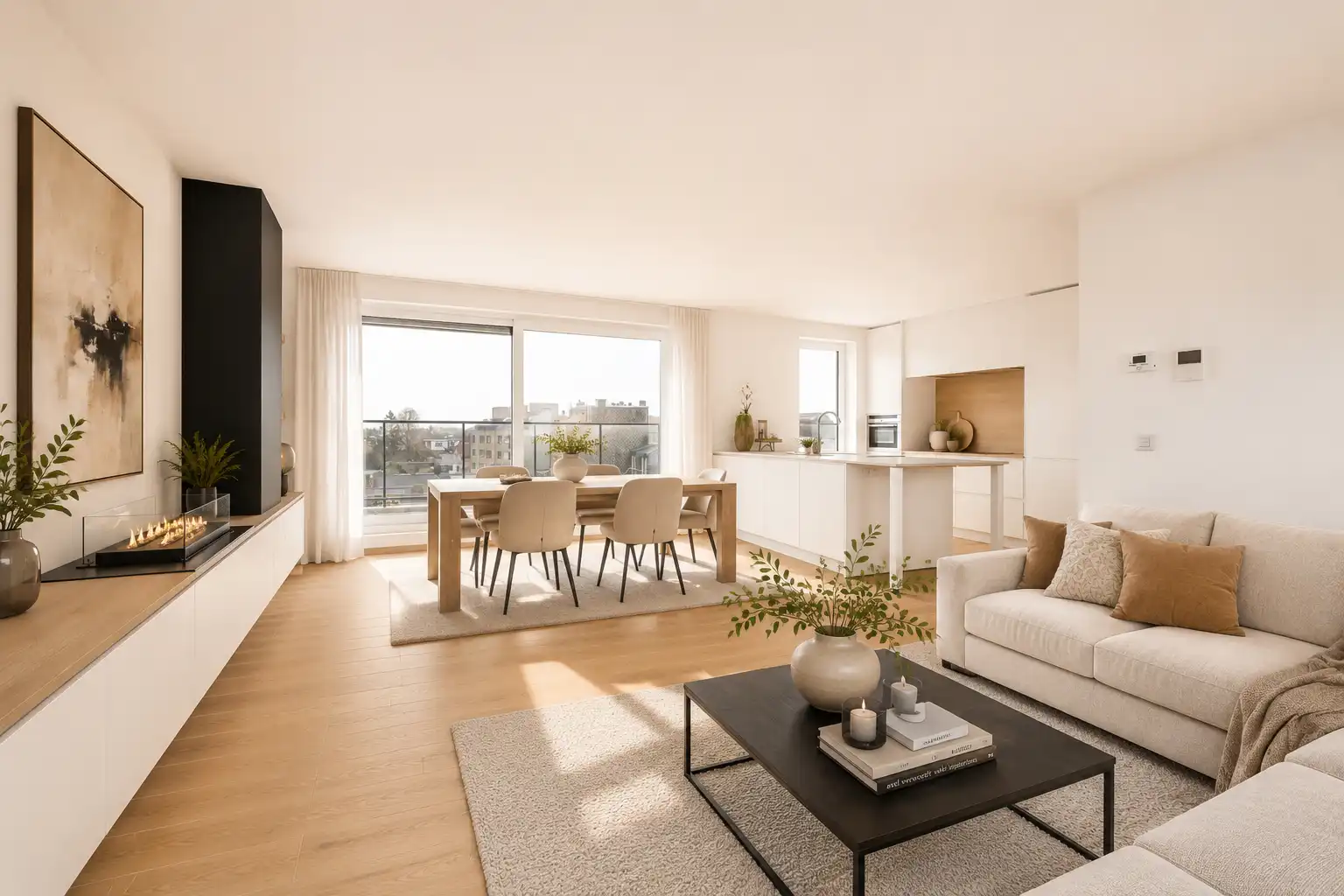 Ruim en lichtrijk penthouse met 2 terrassen nabij centrum Roeselare foto 7