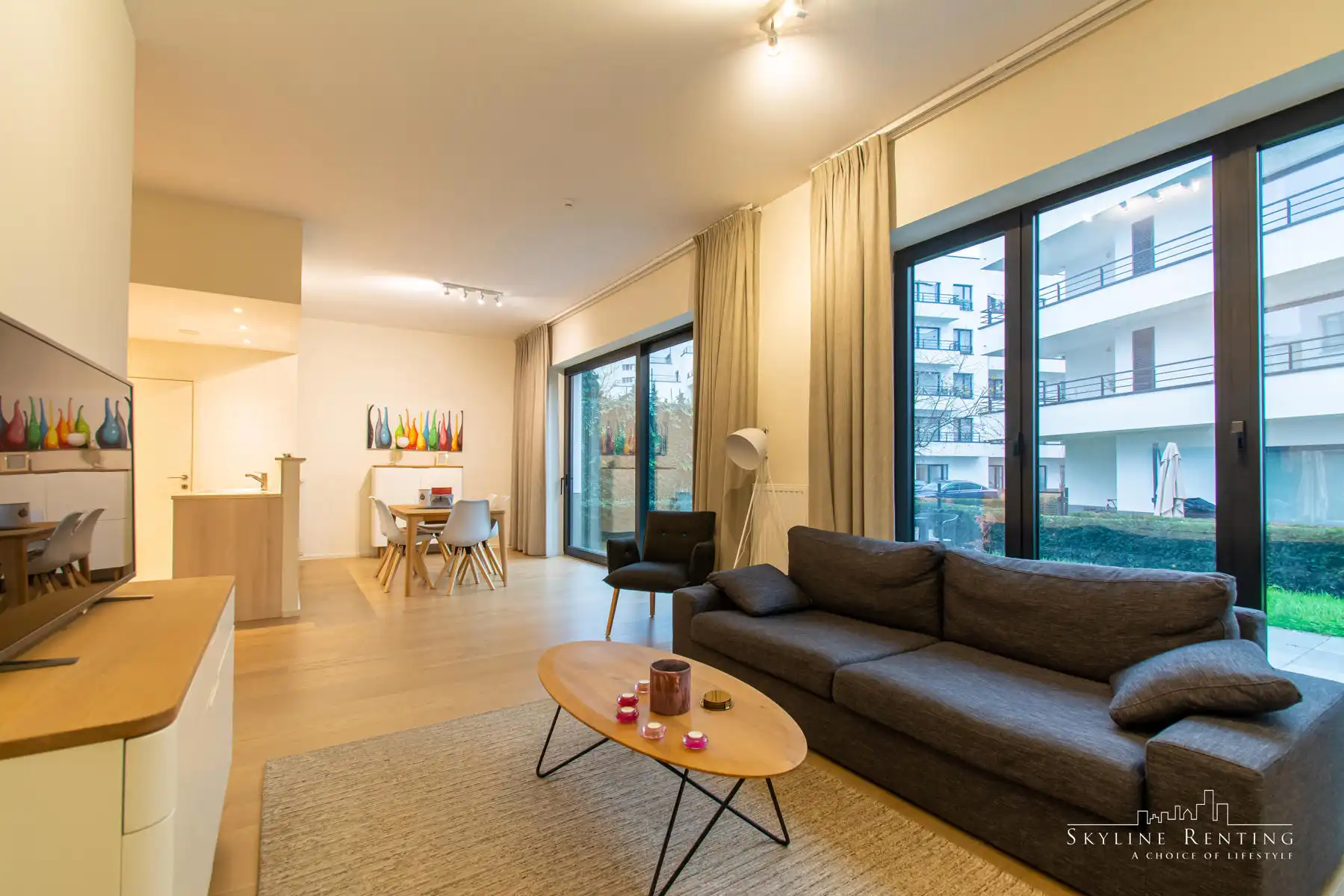 LICHTRIJK - Appartement 3 kamer met grote TUIN (NAVO area) foto 3