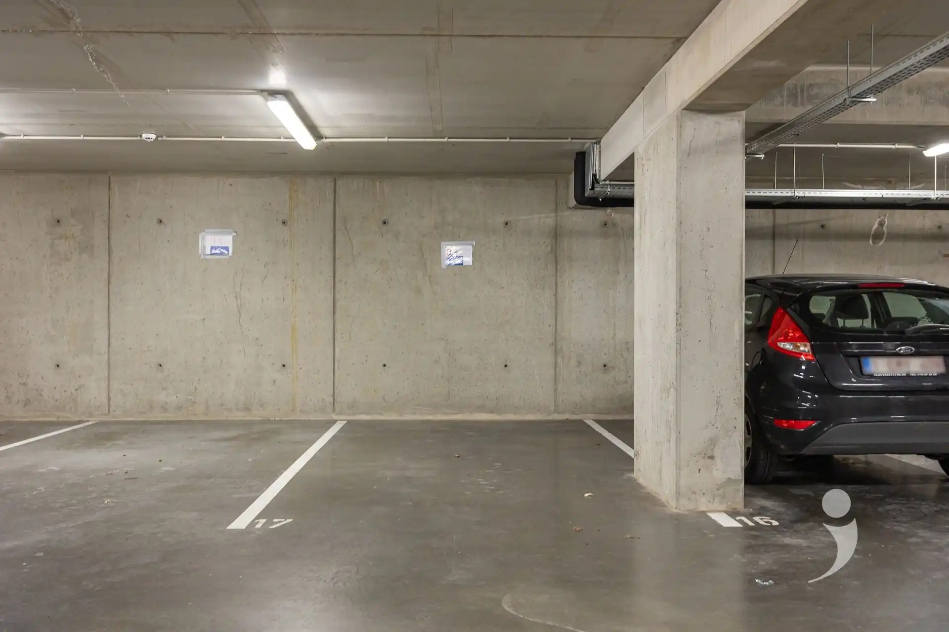 Ondergrondse staanplaats(en) in Residentie Woods Leuven foto 7