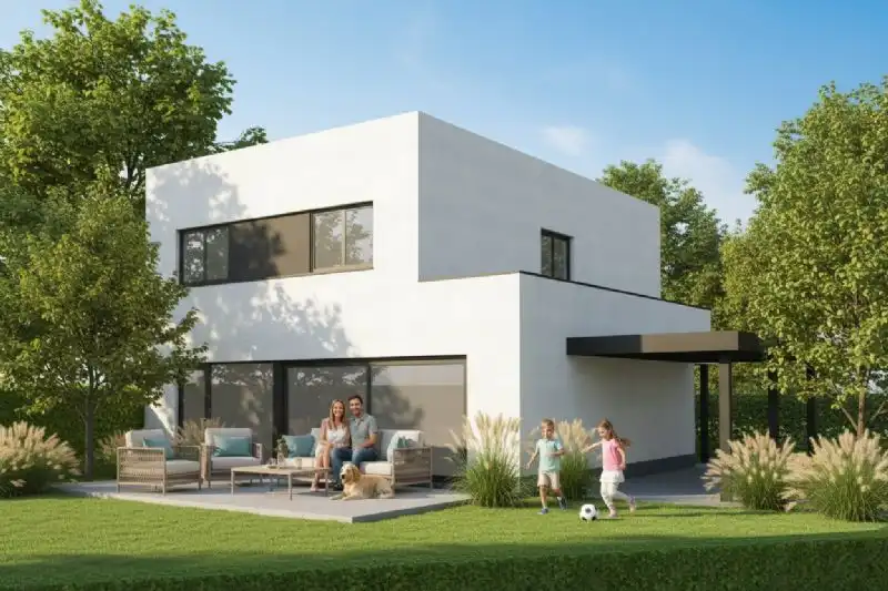 Nieuw te bouwen halfopen woning te Kortrijk. foto 2