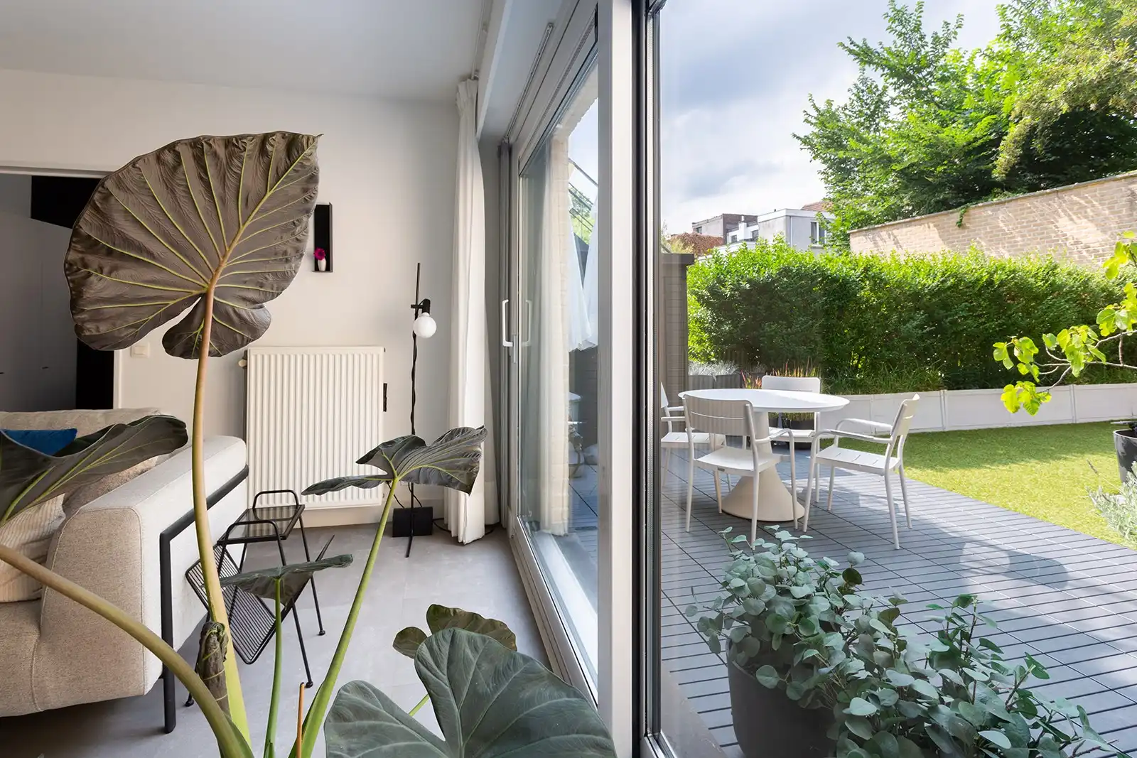 Prachtig recent gelijkvloers appartement met 3slk, tuin én parking  foto 8