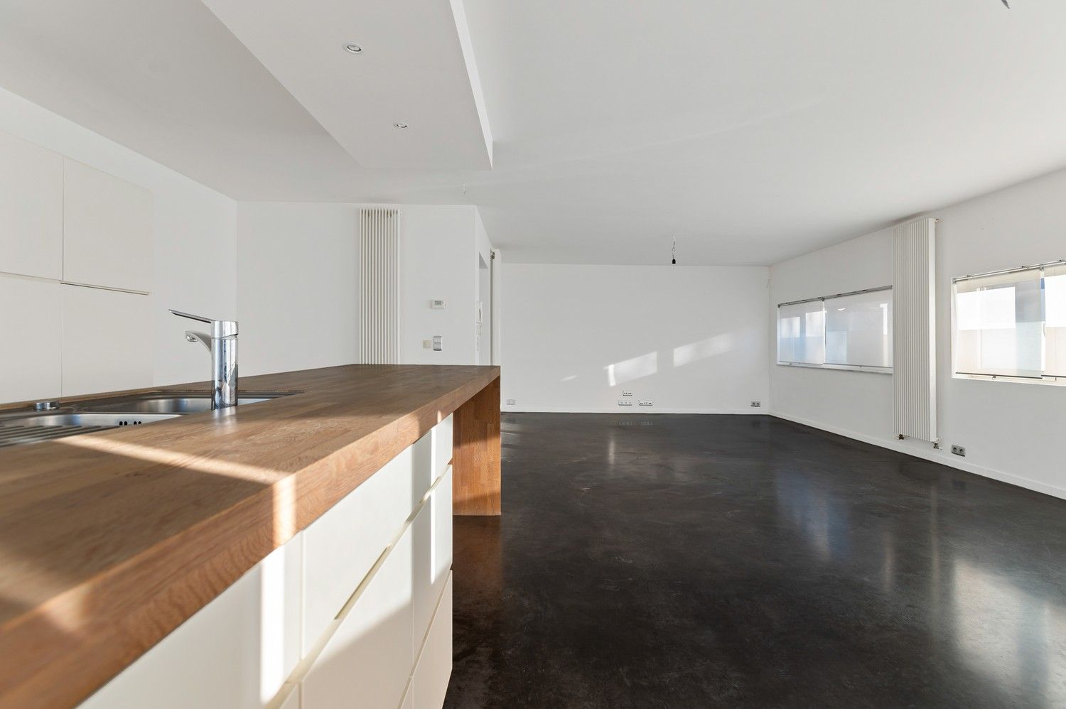 Gelijkvloers appartement + garage met 2 slpk + terras ! foto 7