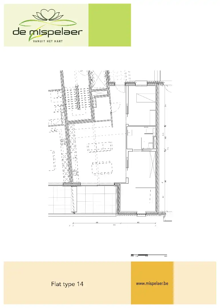 Nieuwbouwappartement van 102,16m² met twee slaapkamers foto 15