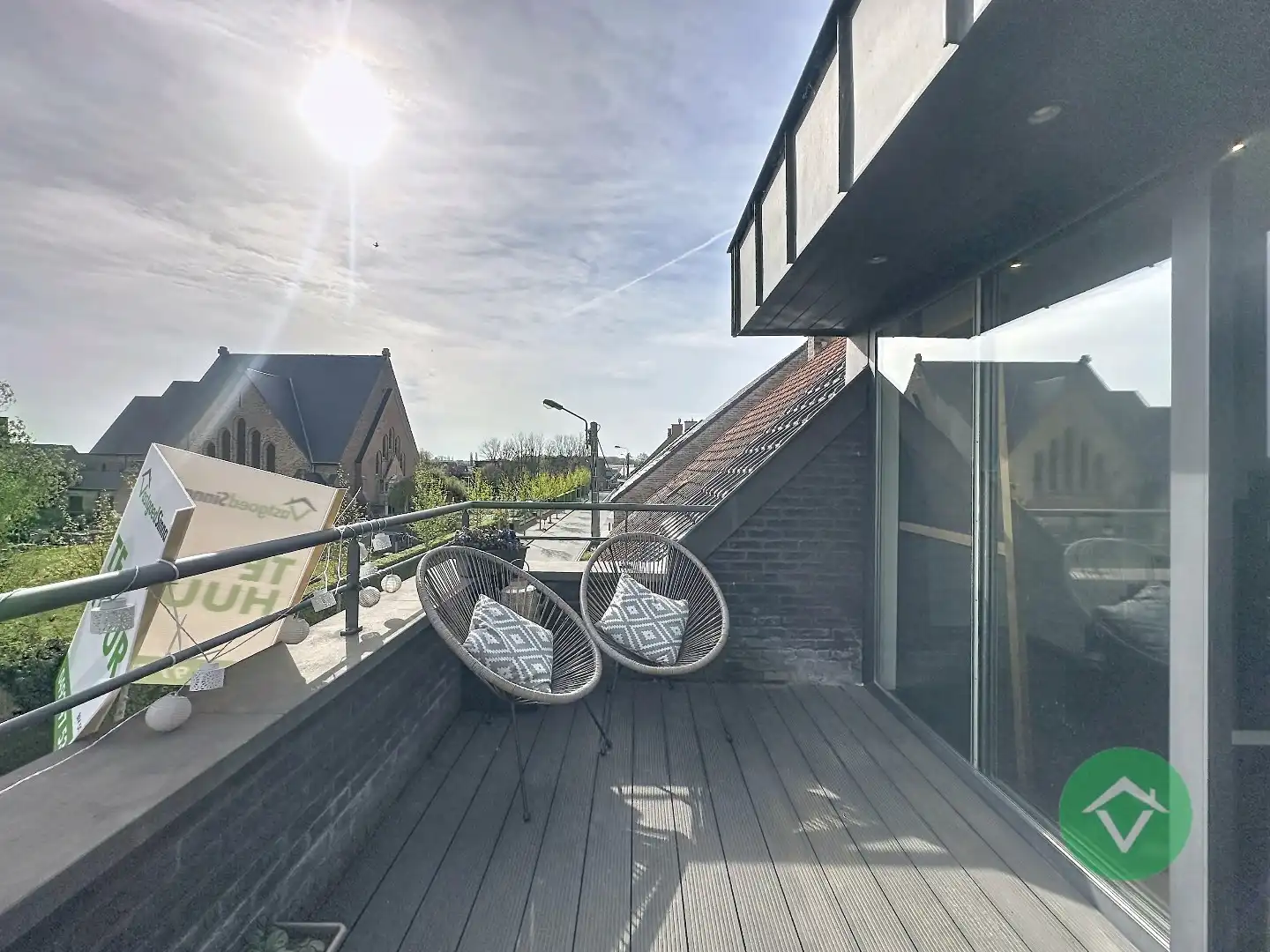 Duplexappartement met 1 slaapkamer te Koekelare (De Mokker)  foto 14