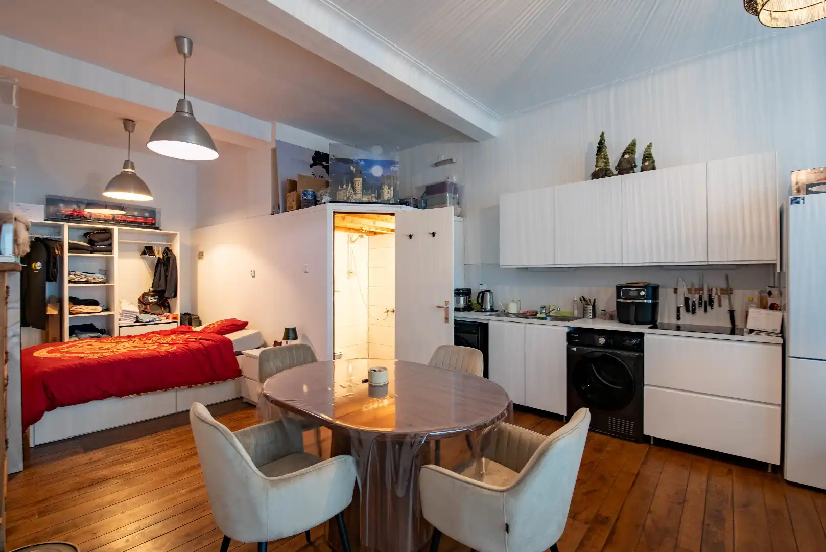 Gezellige bemeubelde studio met kelderverdieping foto 5