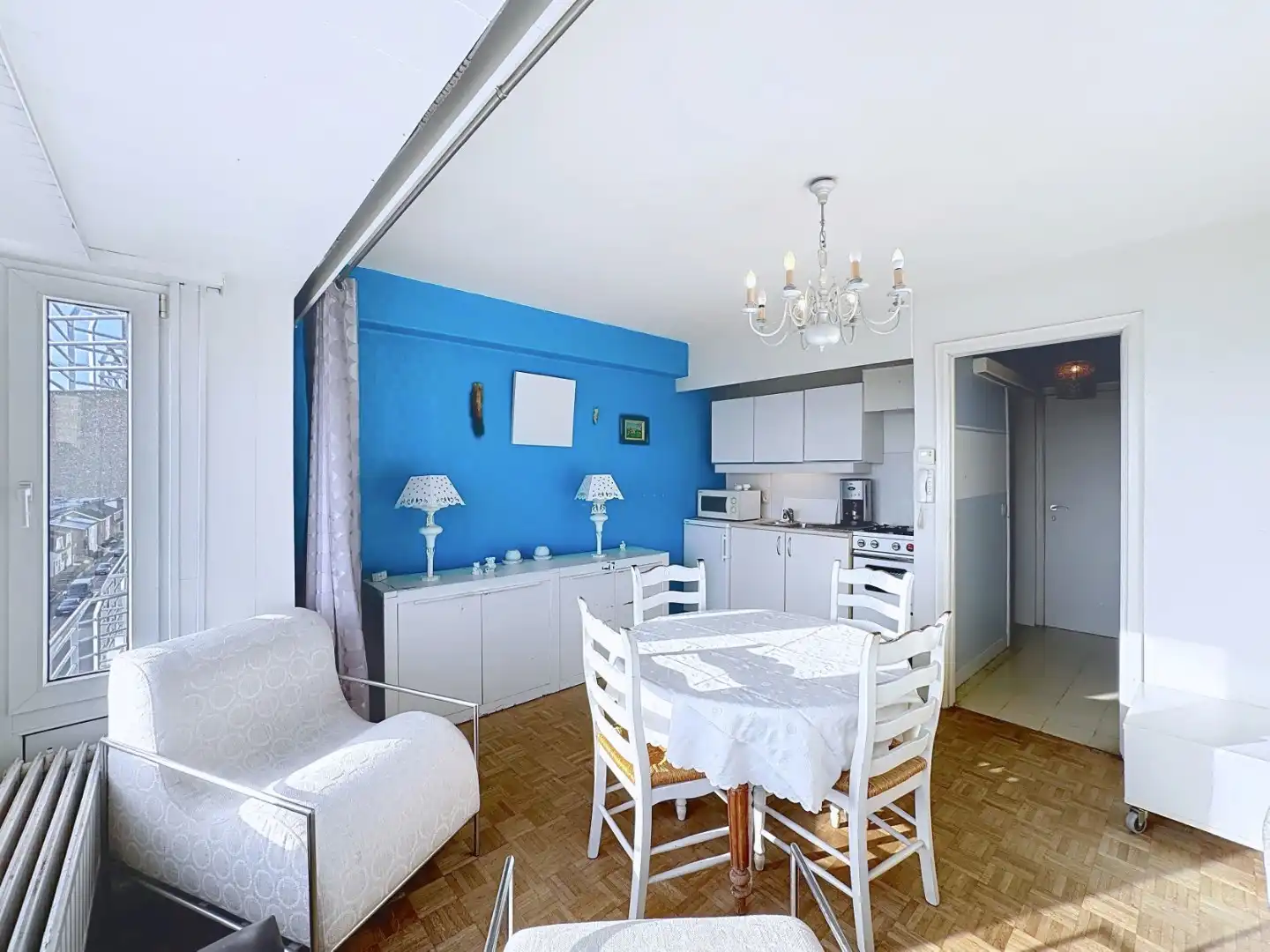 Zonnige studio gelegen aan de achterzijde van de Zeedijk foto 2