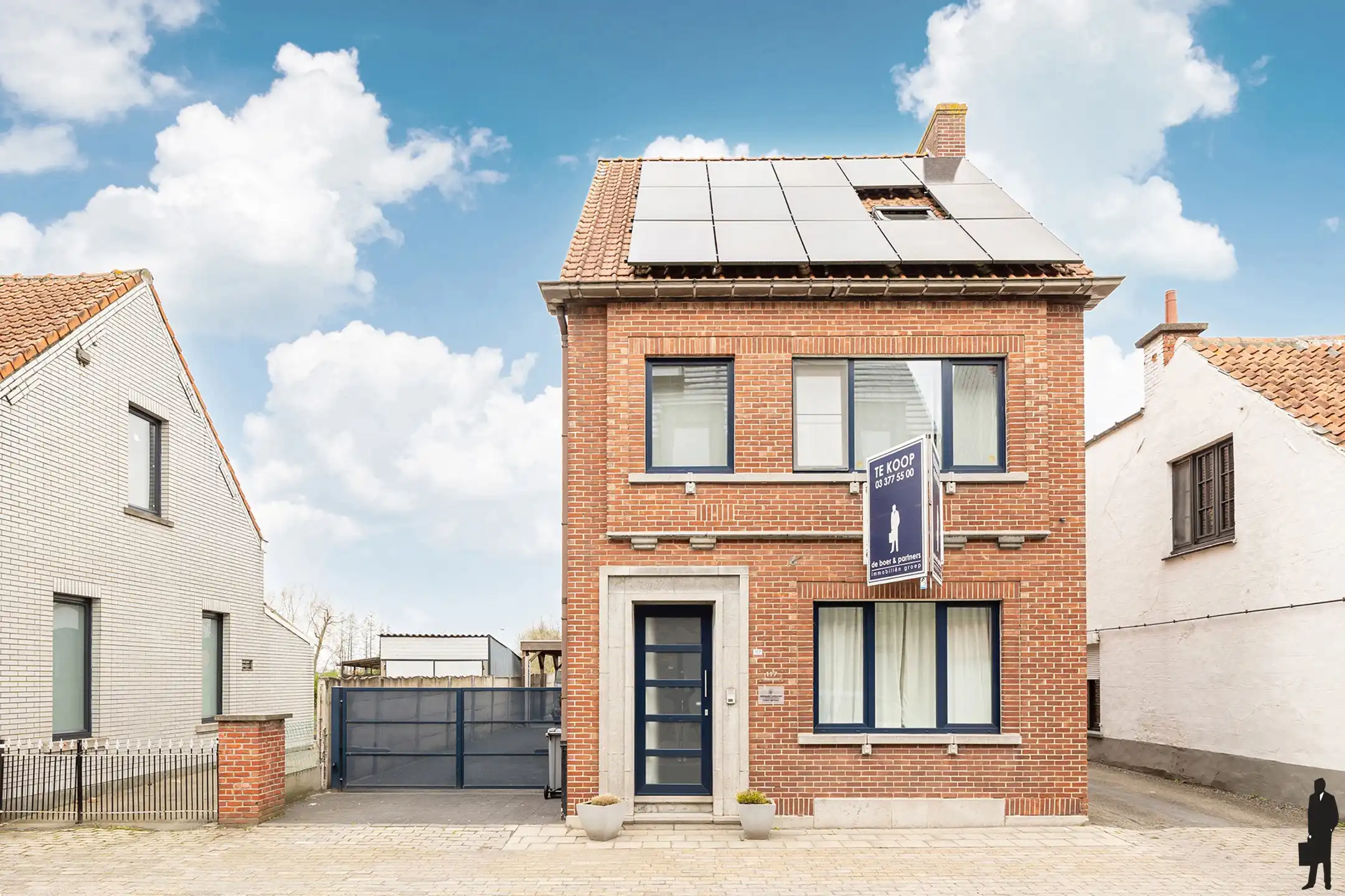 Hoofdfoto van de publicatie: Charmante woning met 2 slaapkamers en tuin nabij centrum Sint-Gillis-Waas