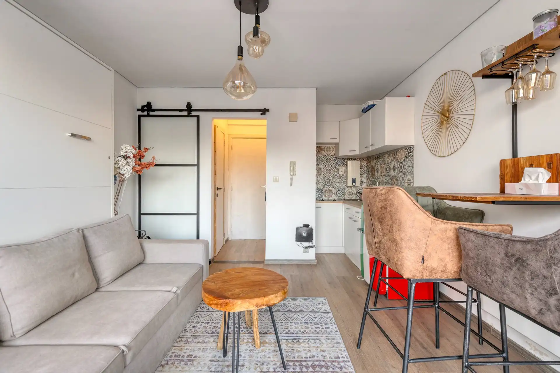 Studio met terras te Westende-Bad. foto 2