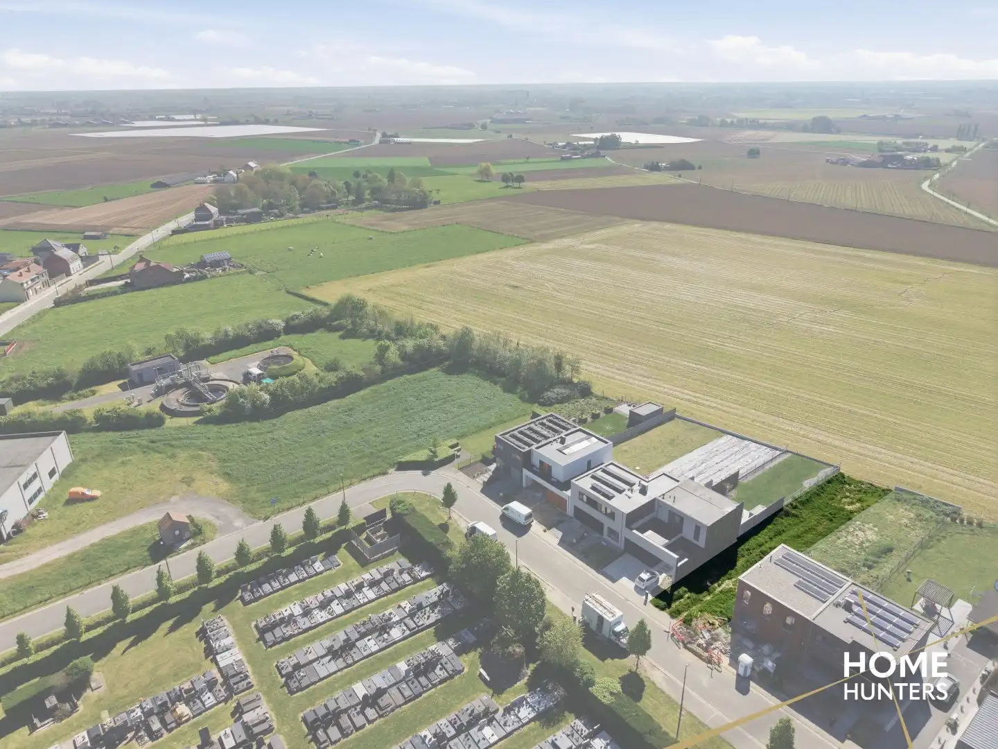 Bouwgrond met prachtig verzicht te koop in rustige wijk van Mesen foto 5