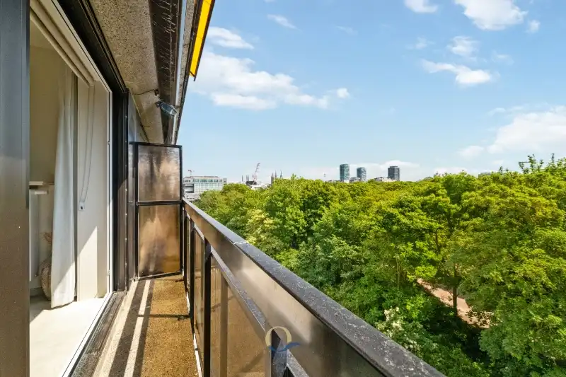 Res. Parkhouse - luxueus en royaal 1 slpk app. met prachtig groenzicht over het Leopold Park foto 6
