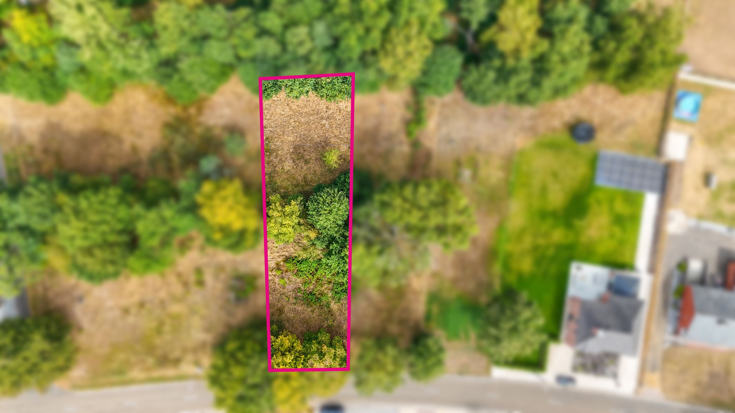 Prachtig in 't groen gelegen  bouwgrond voor OB van 13 are ! foto 5