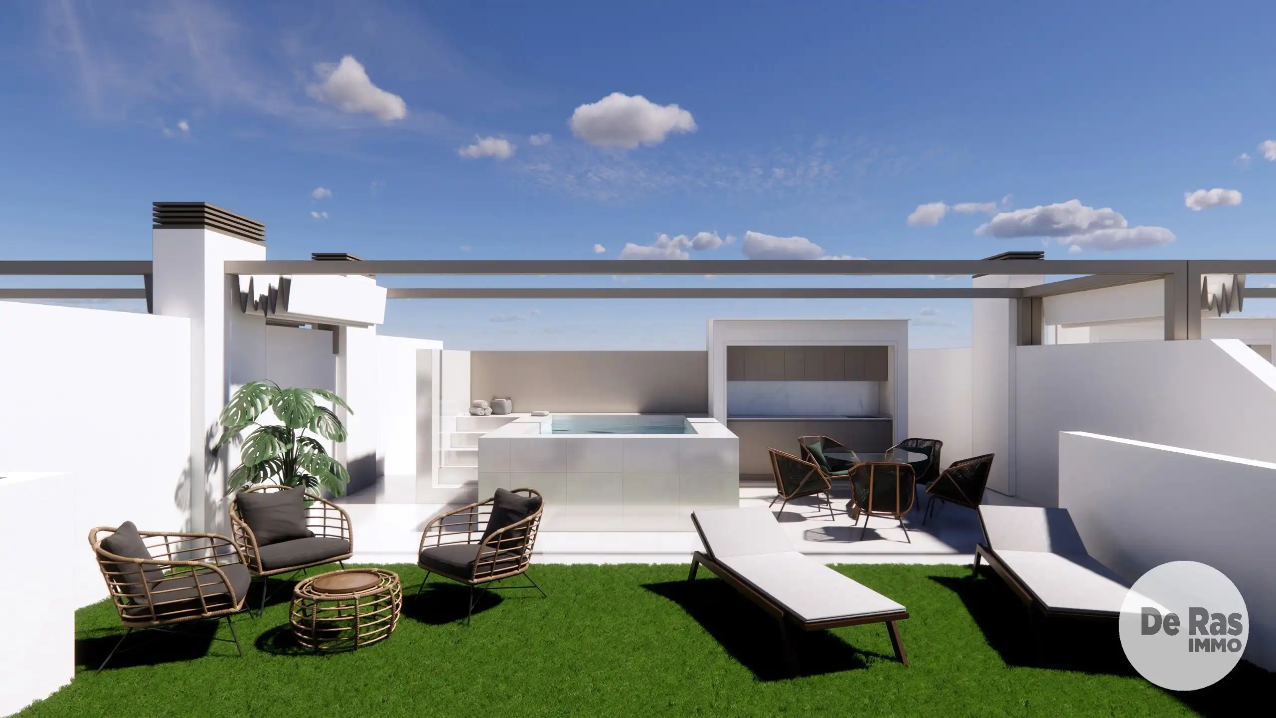 SPANJE - Bungalows / Duplex woningen te koop – 2 & 3 slpk. foto 9