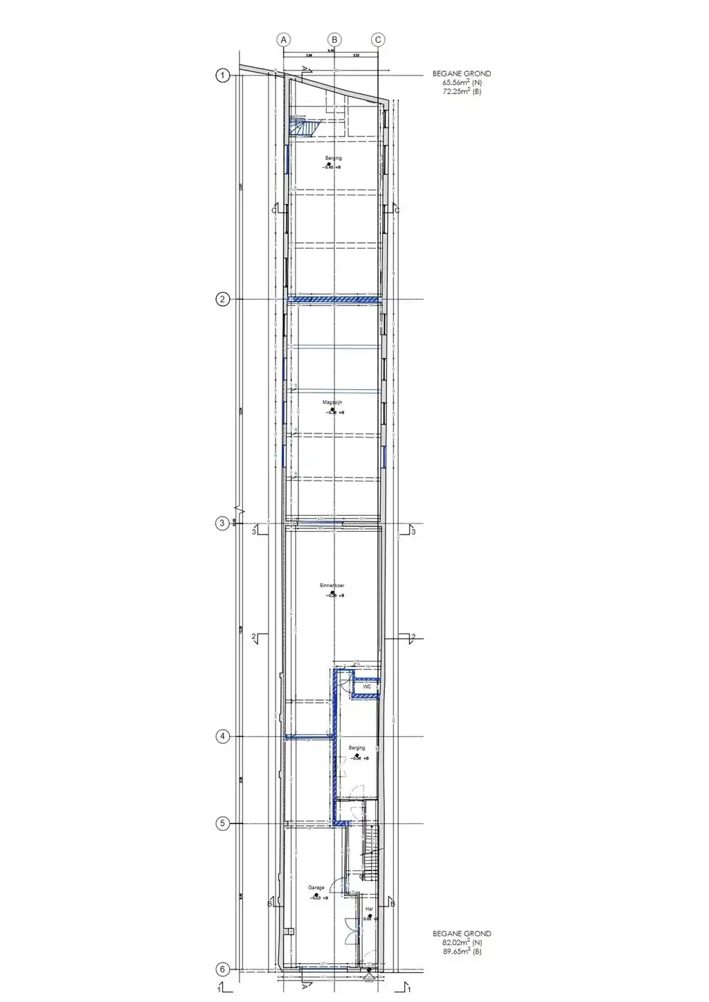 Magazijn pal in de stad met grote woonst foto 7