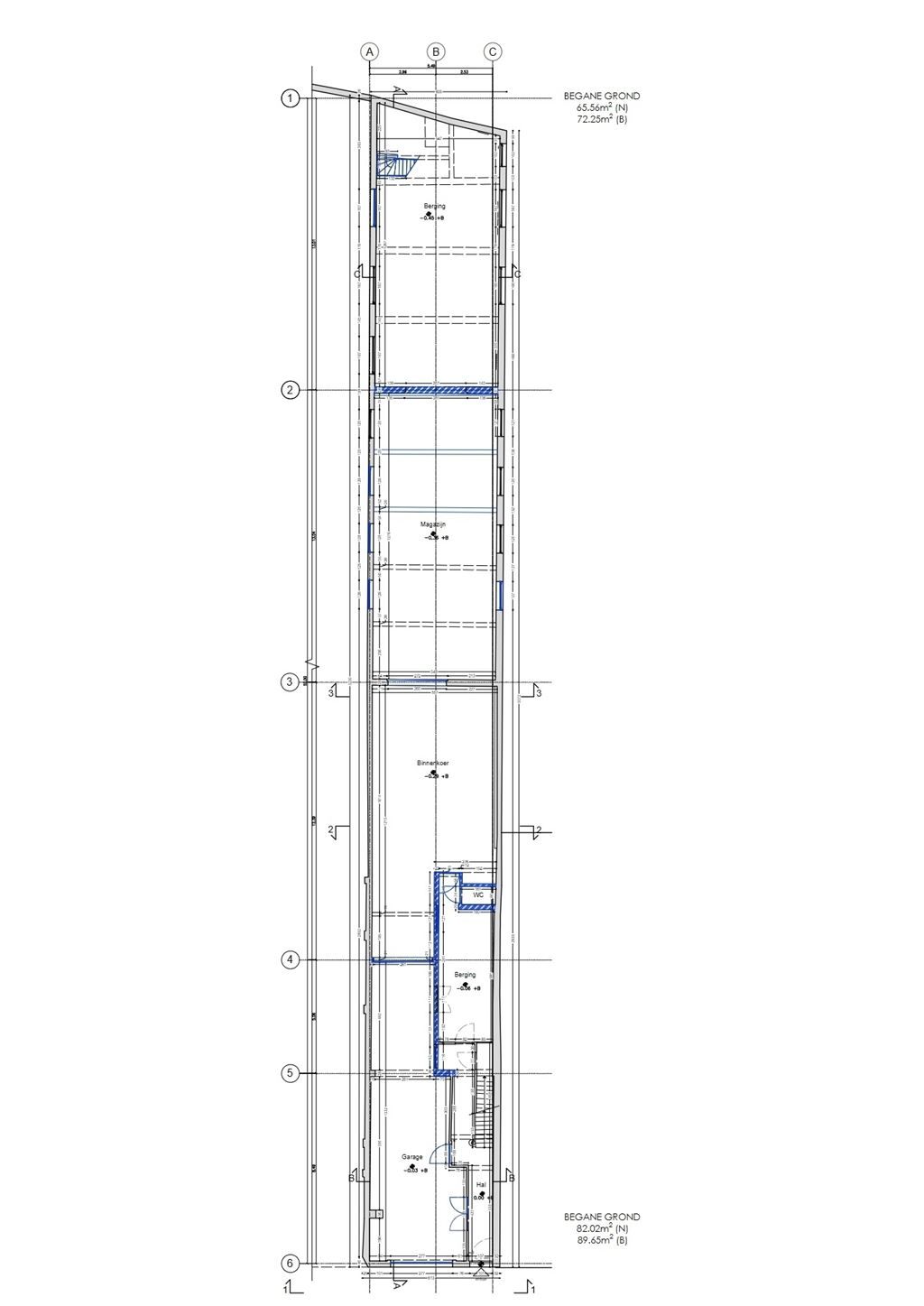 Magazijn pal in de stad met grote woonst foto 7