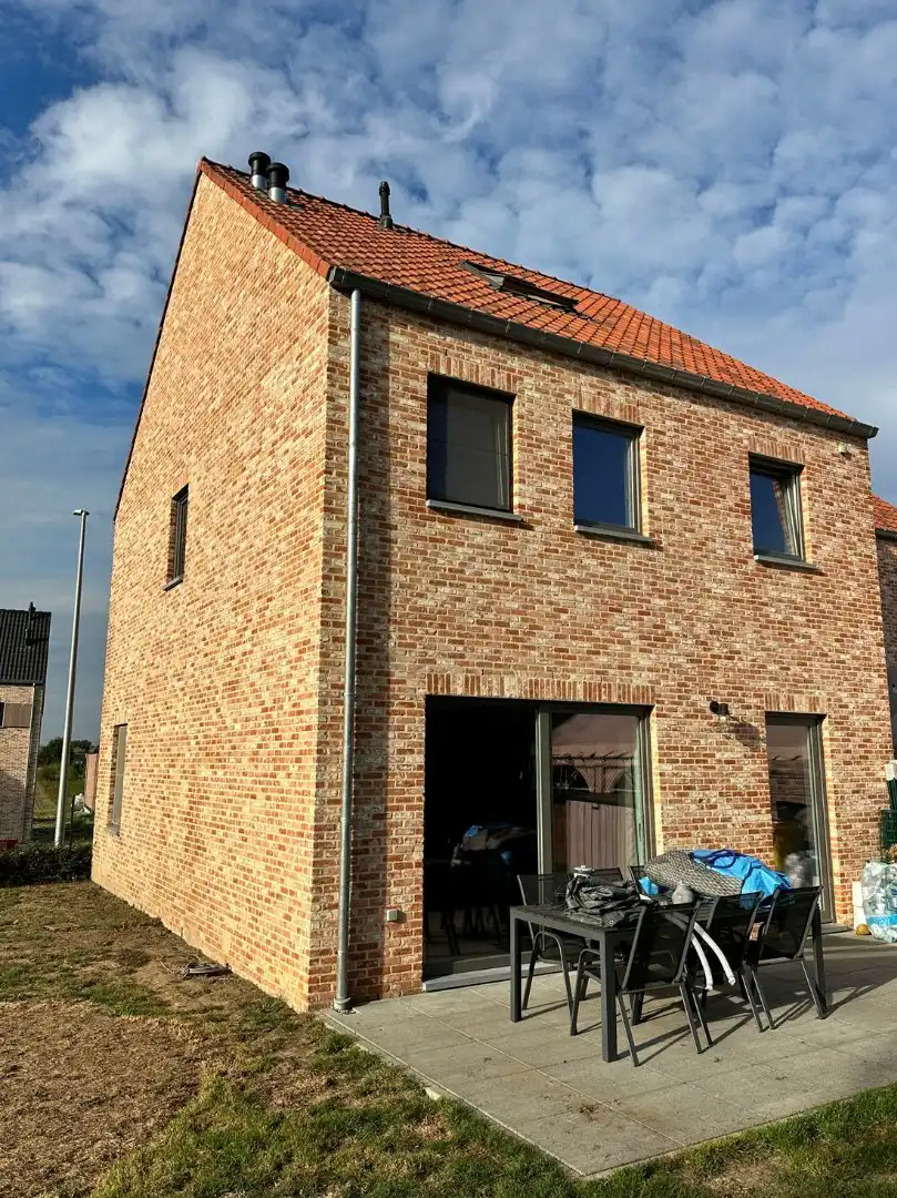 Bijna energieneutrale halfopen bebouwing te Zoutleeuw NIET ONDER BTW-STELSEL verkocht foto 22