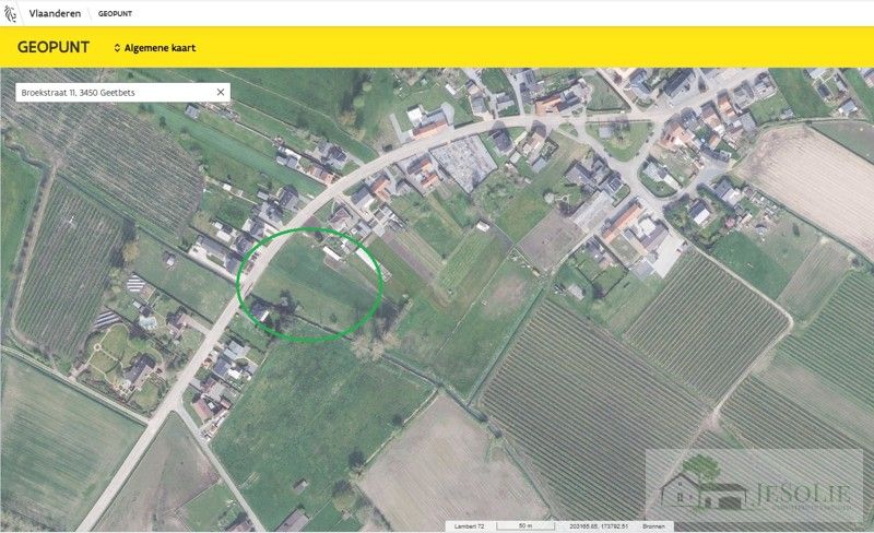 Bouwgronden voor open bebouwing circa 7are - landelijk foto 5