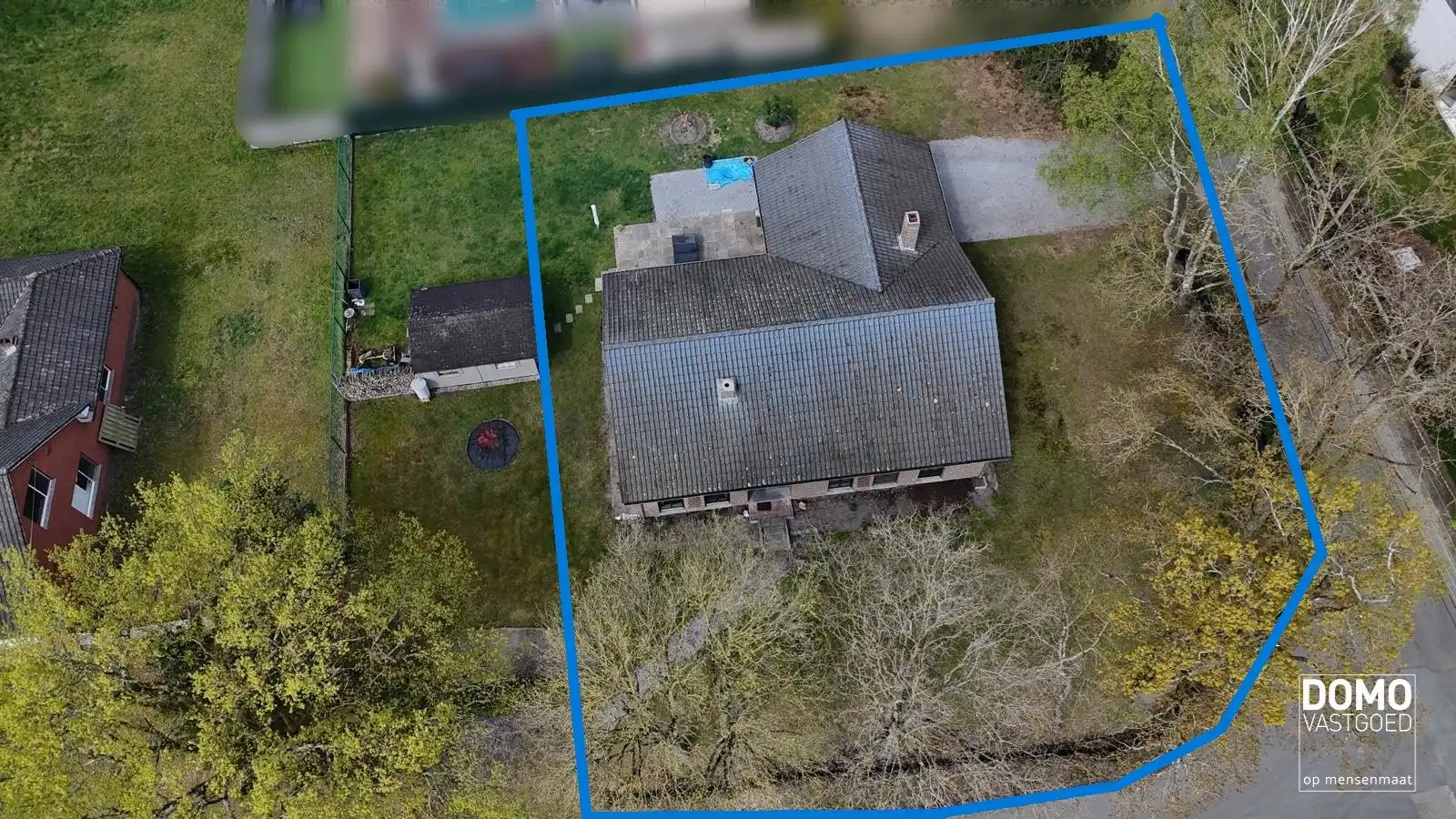 GROND VAN 6A91CA MET WONING TE KOOP IN HASSELT - MOGELIJKHEID TOT RENOVATIE BESTAANDE WONING OF AFBRAAK/WEDEROPBOUW  foto 2