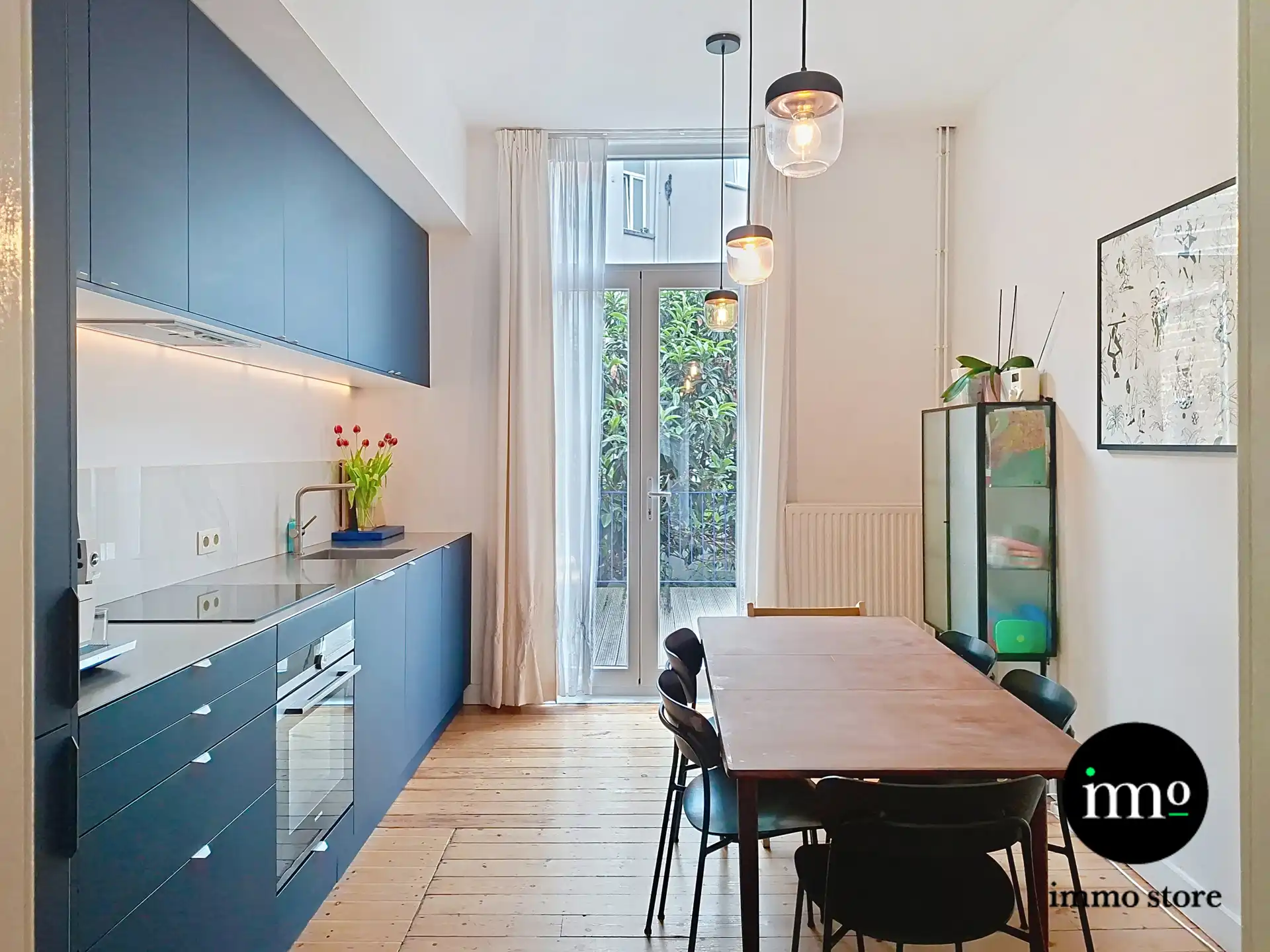Instapklare Brusselse woning met bureau of appartement foto 21