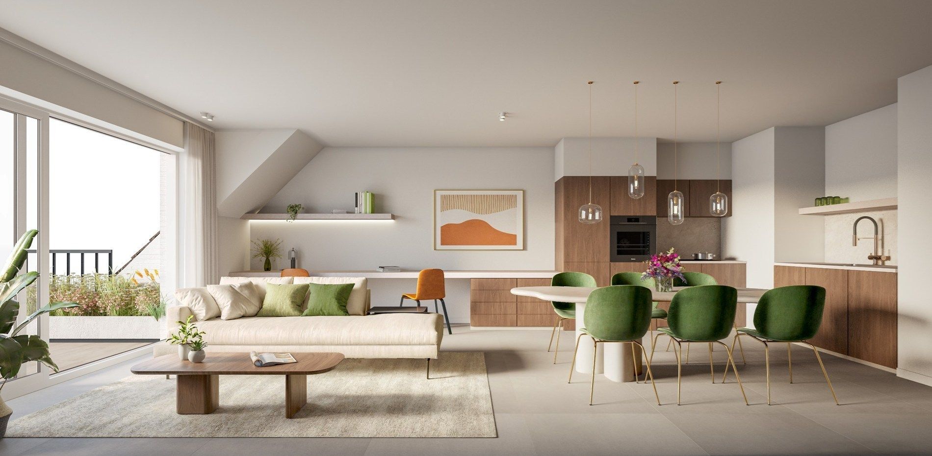 Nieuwbouw BEN -appartement  op gunstige locatie in Mariakerke foto 2