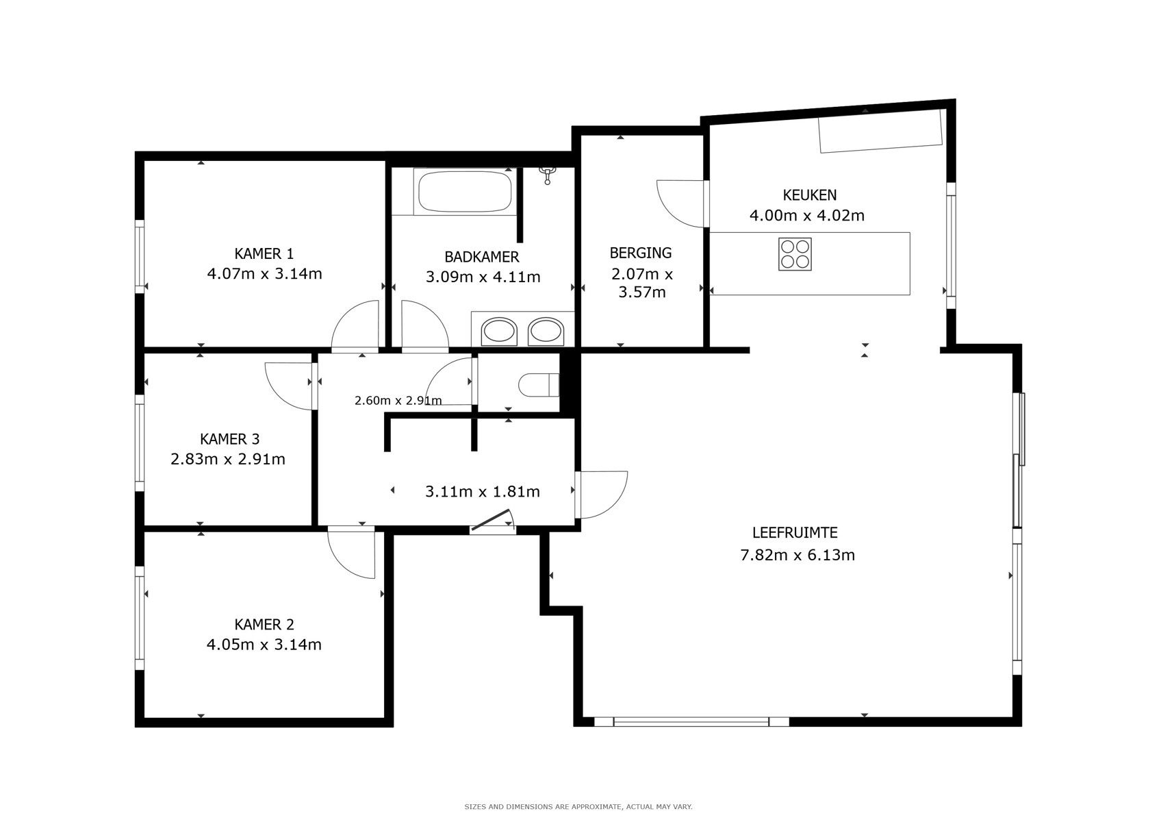 IN OPTIE - Lichtrijk appartement met 3 slpk, garagebox én parking foto 21