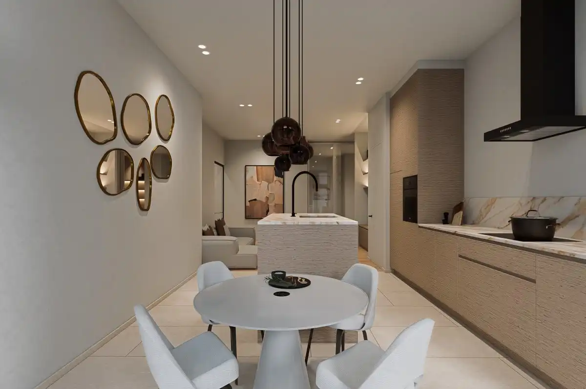 Nieuwbouw appartement met 1 slaapkamer nabij de zeedijk met aankoop mogelijkheid tot gargage! foto 5