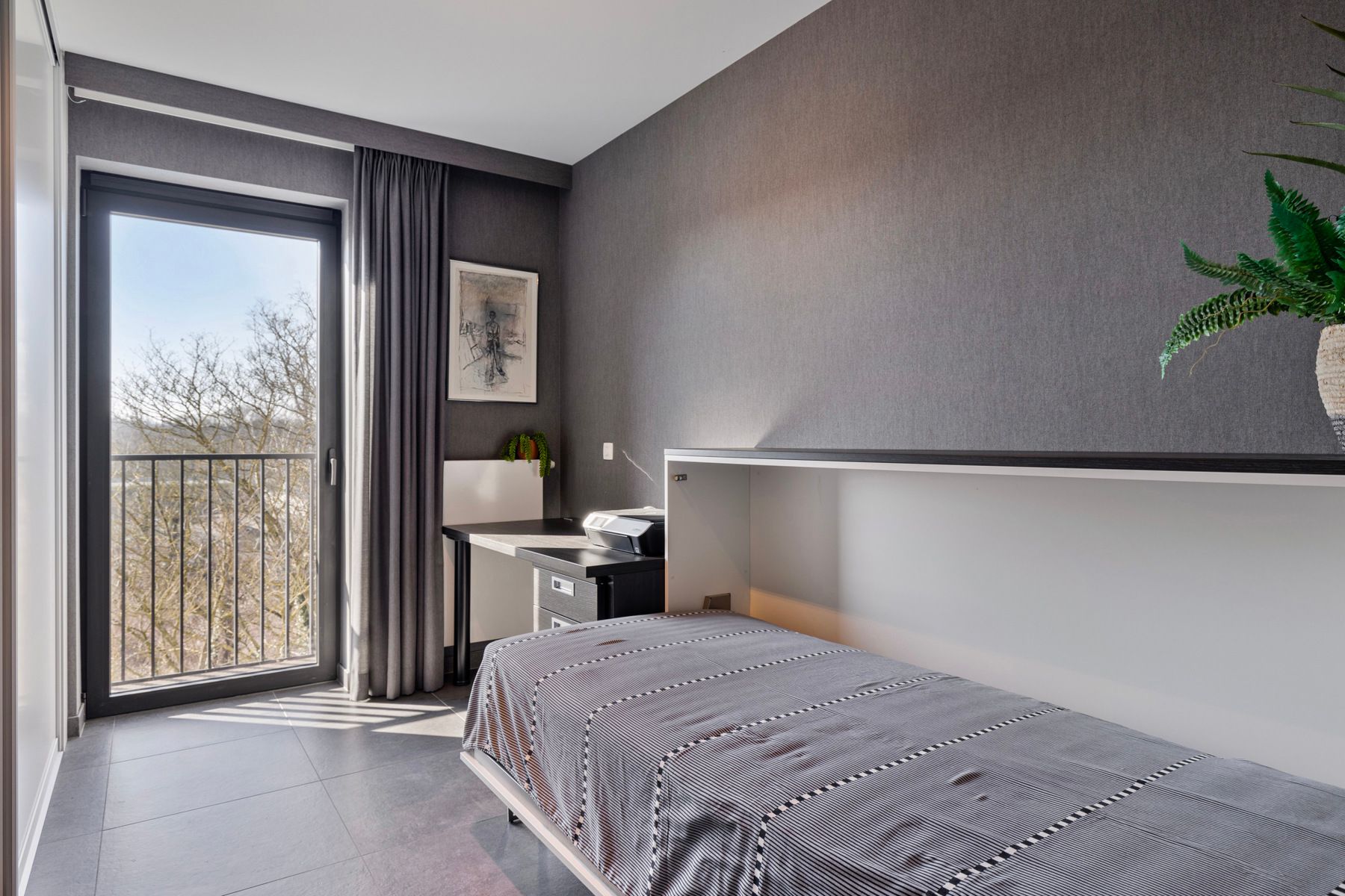 Prachtige ruime penthouse met parkings en terras te Halle foto 11