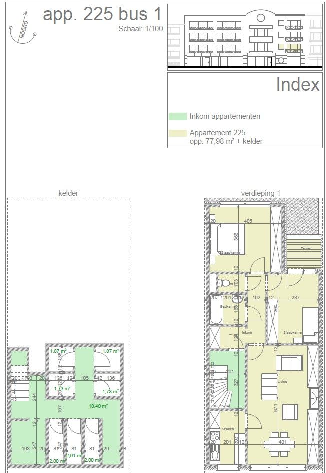 COMMERCIEEL GELIJKVLOERS + APPARTEMENT BISCHOPPENHOFLAAN foto 4