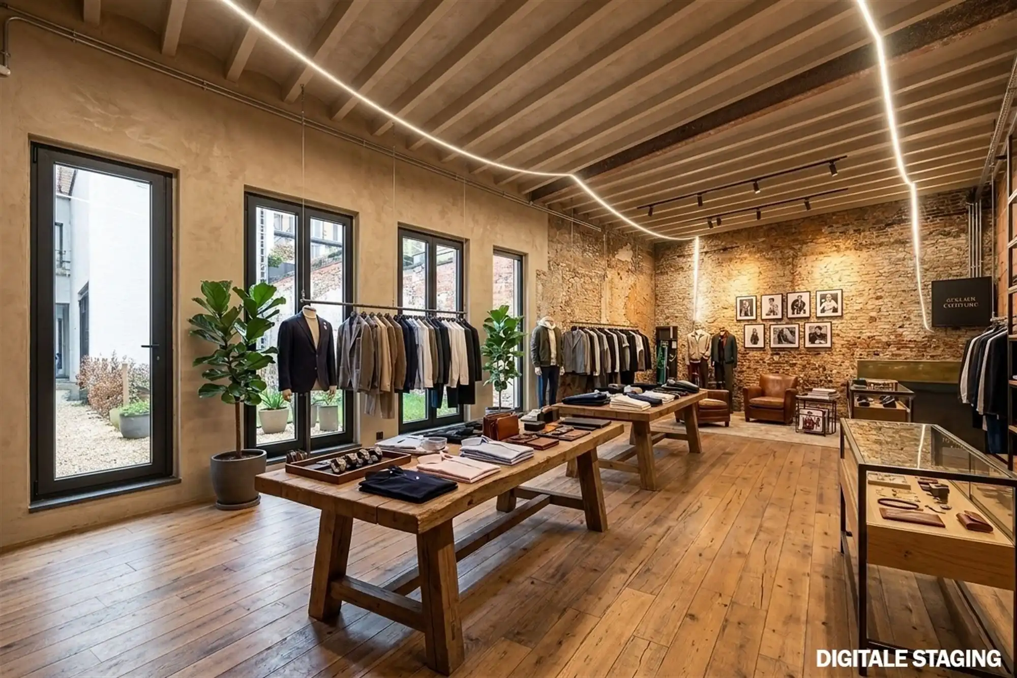 Centraal gelegen casco ruimte met privatieve tuin.  foto 14