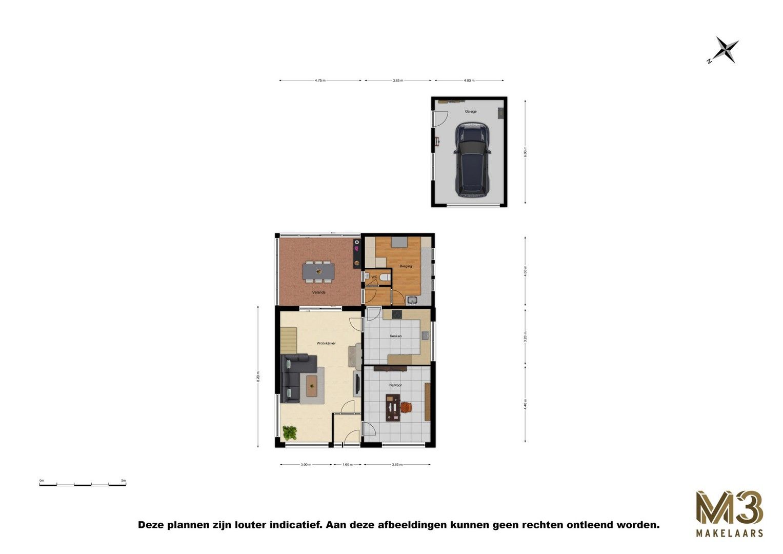 Energie efficiënte open bebouwing met grote tuin foto 24