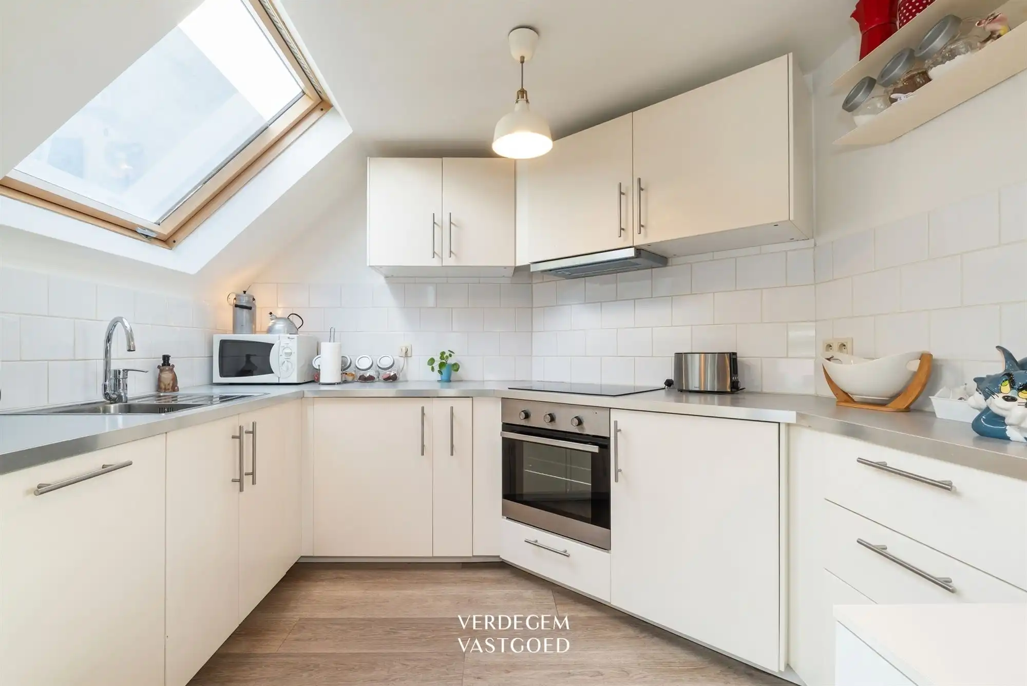 Prachtig duplexappartement met 2 terrassen in Interbellum architectuur foto 8