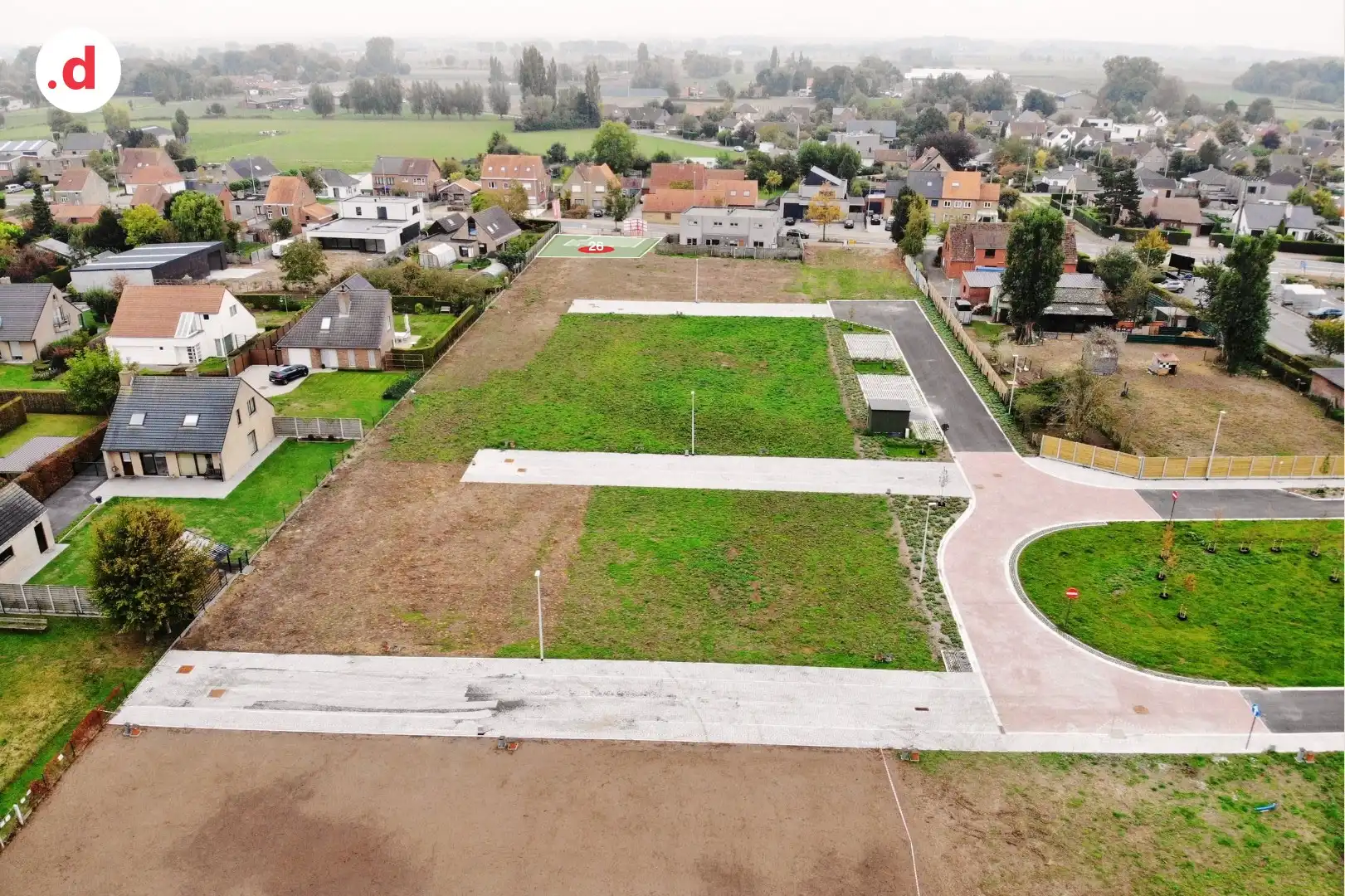 Nieuwe bouwgronden voor open bebouwing dicht bij het centrum foto 2