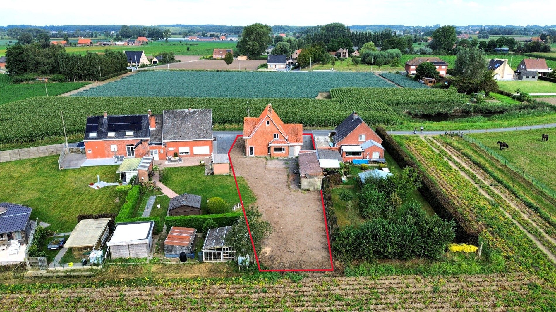 Woning met landelijk verzicht, perceel 800 m², Torhout foto 3