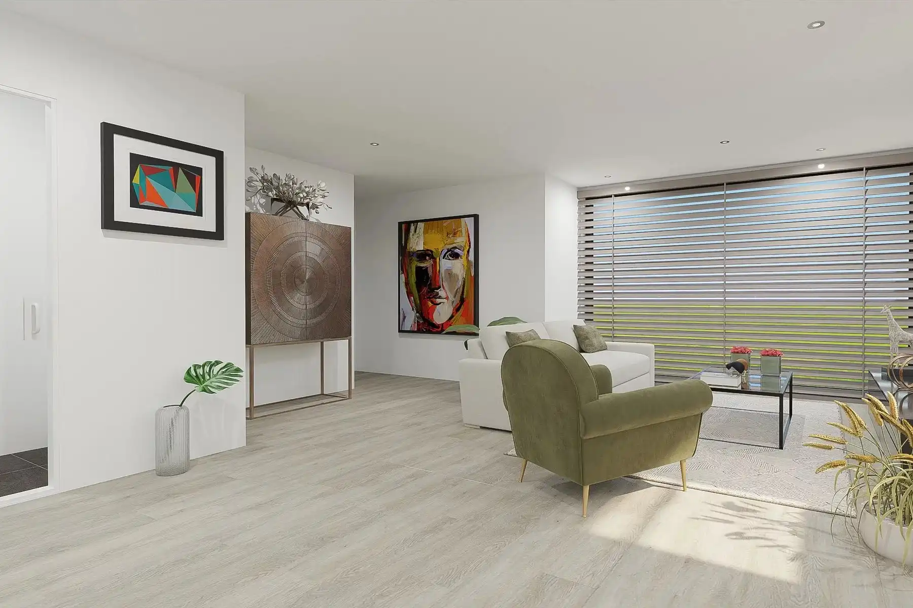 Nieuwbouwappartement (1st + 2de verd.) met 3 slaapkamers en mooie terrassen. foto 3