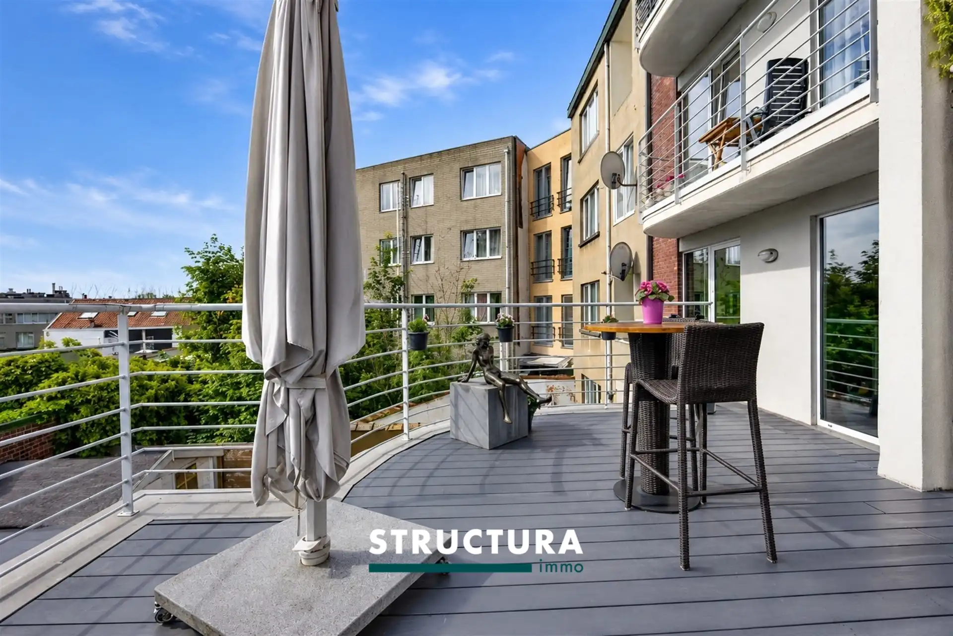 Te koop – Modern, instapklaar appartement met grote zonneterrras te Jette. foto 14
