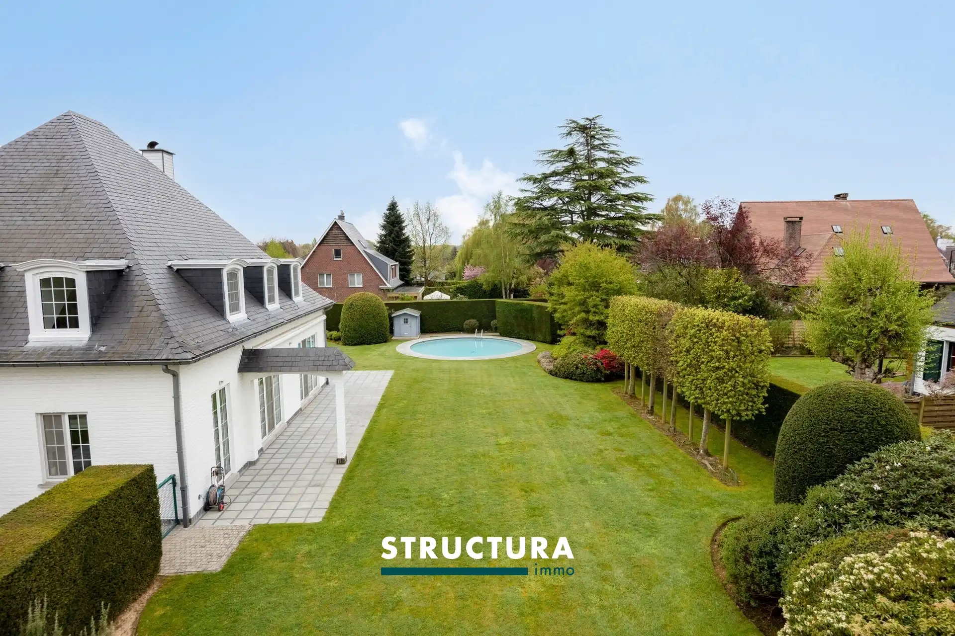 Exclusieve karaktervilla met zwembad in het prestigieuze Bouchout foto 31