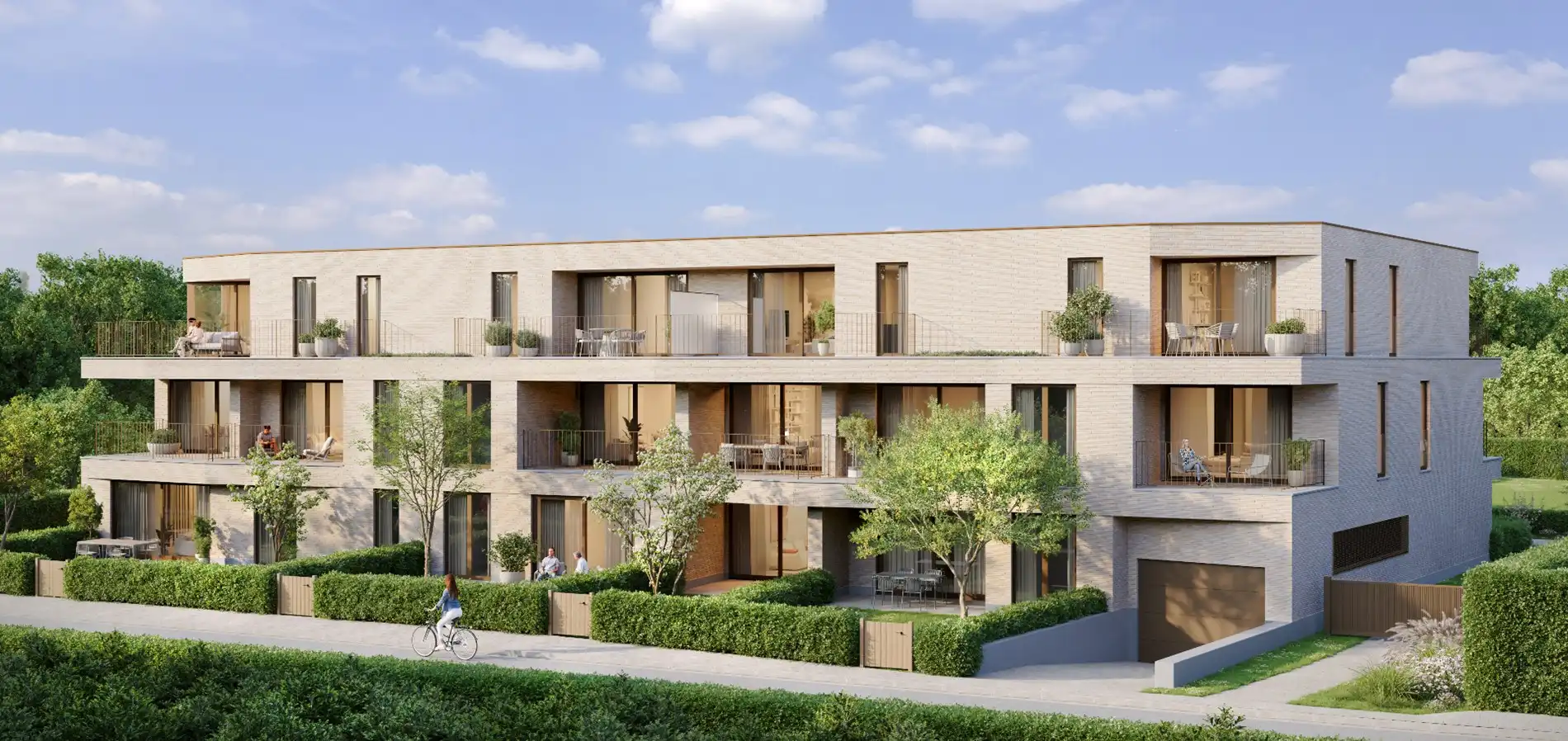 Stijlvolle appartementen vlakbij park Baron Casier in hartje Waregem! foto 11