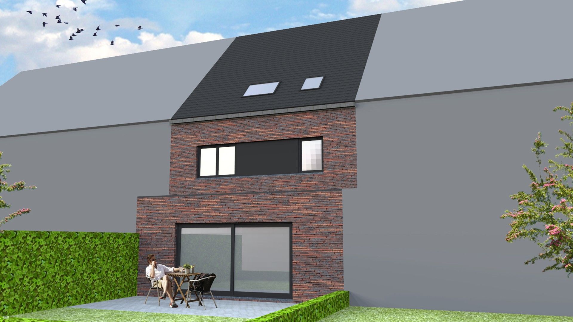 Nieuw te bouwen woning te Grimbergen foto 2